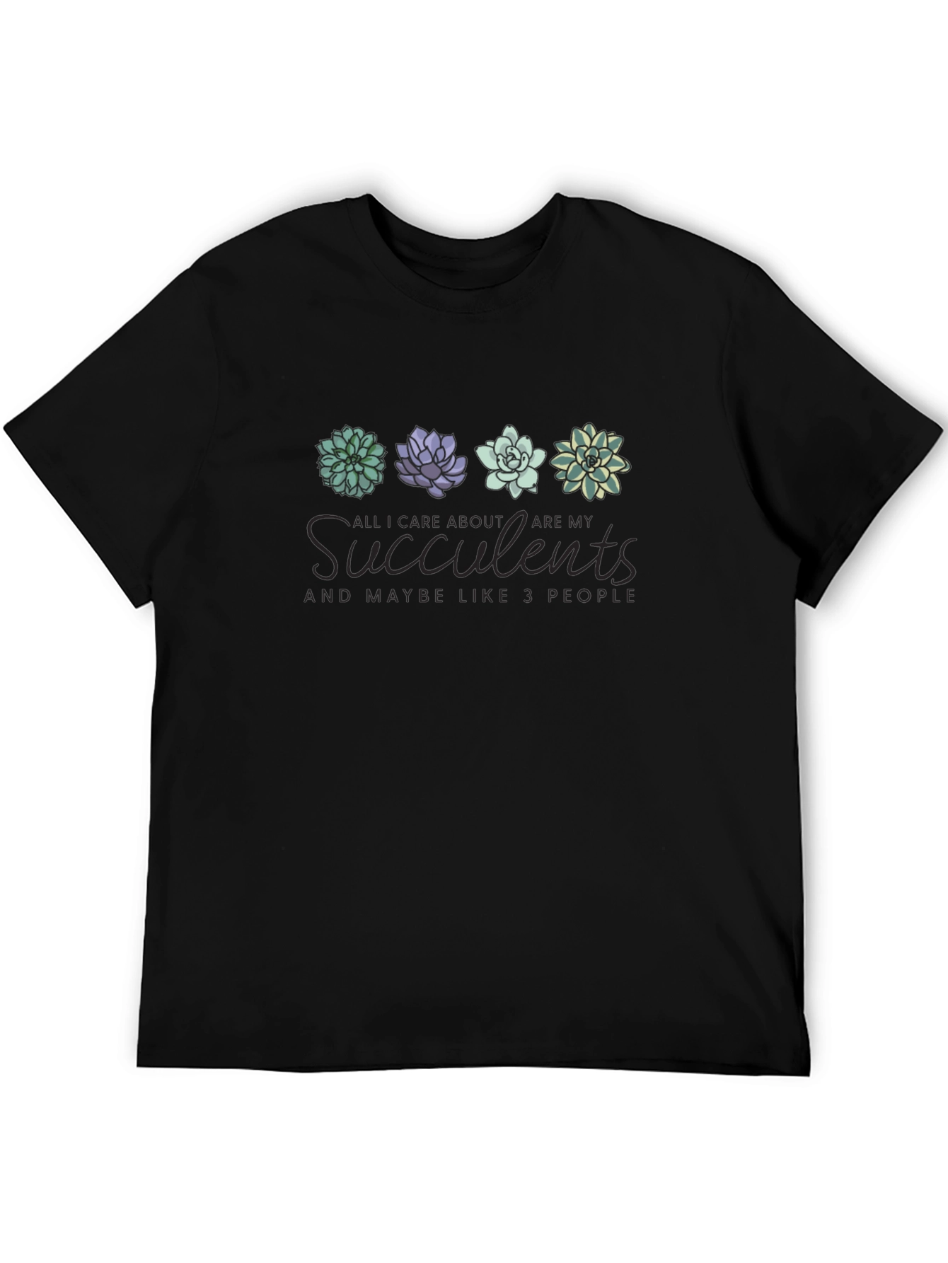 Succulent Lover T-Shirt - Plant Lady Apparel