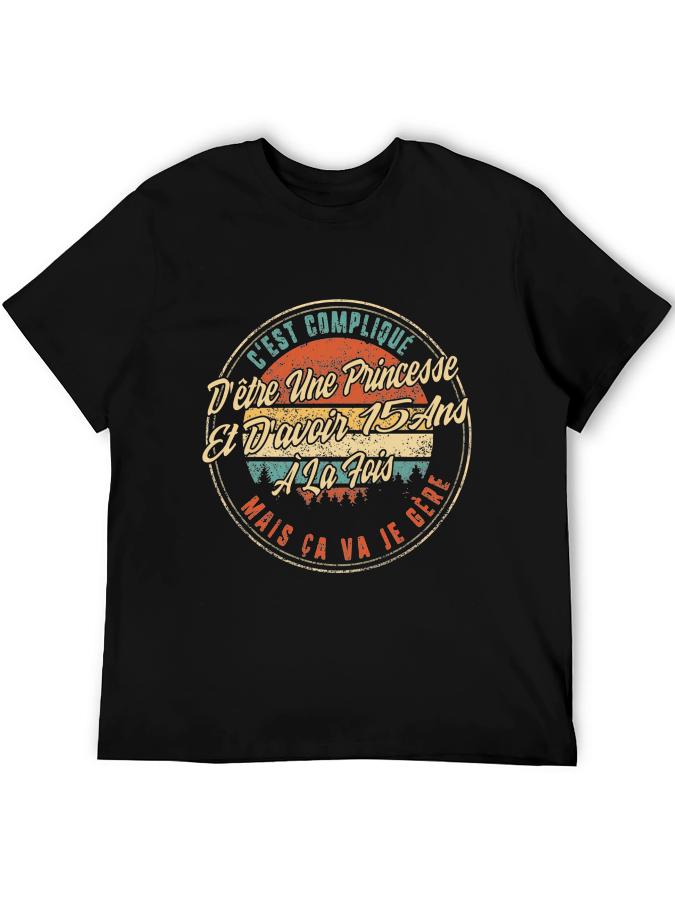Funny Princess 15th Birthday T-Shirt