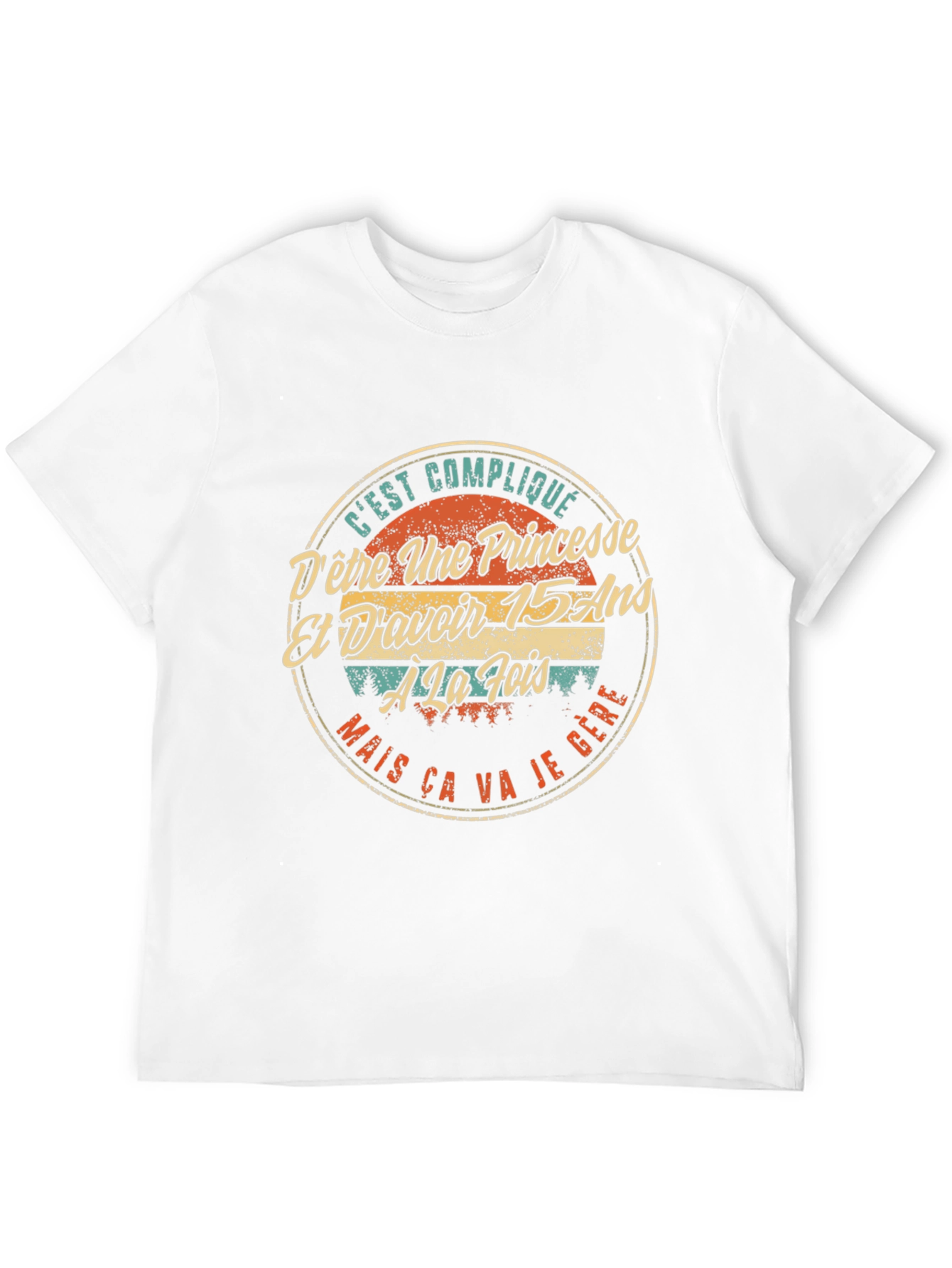 Funny Princess 15th Birthday T-Shirt