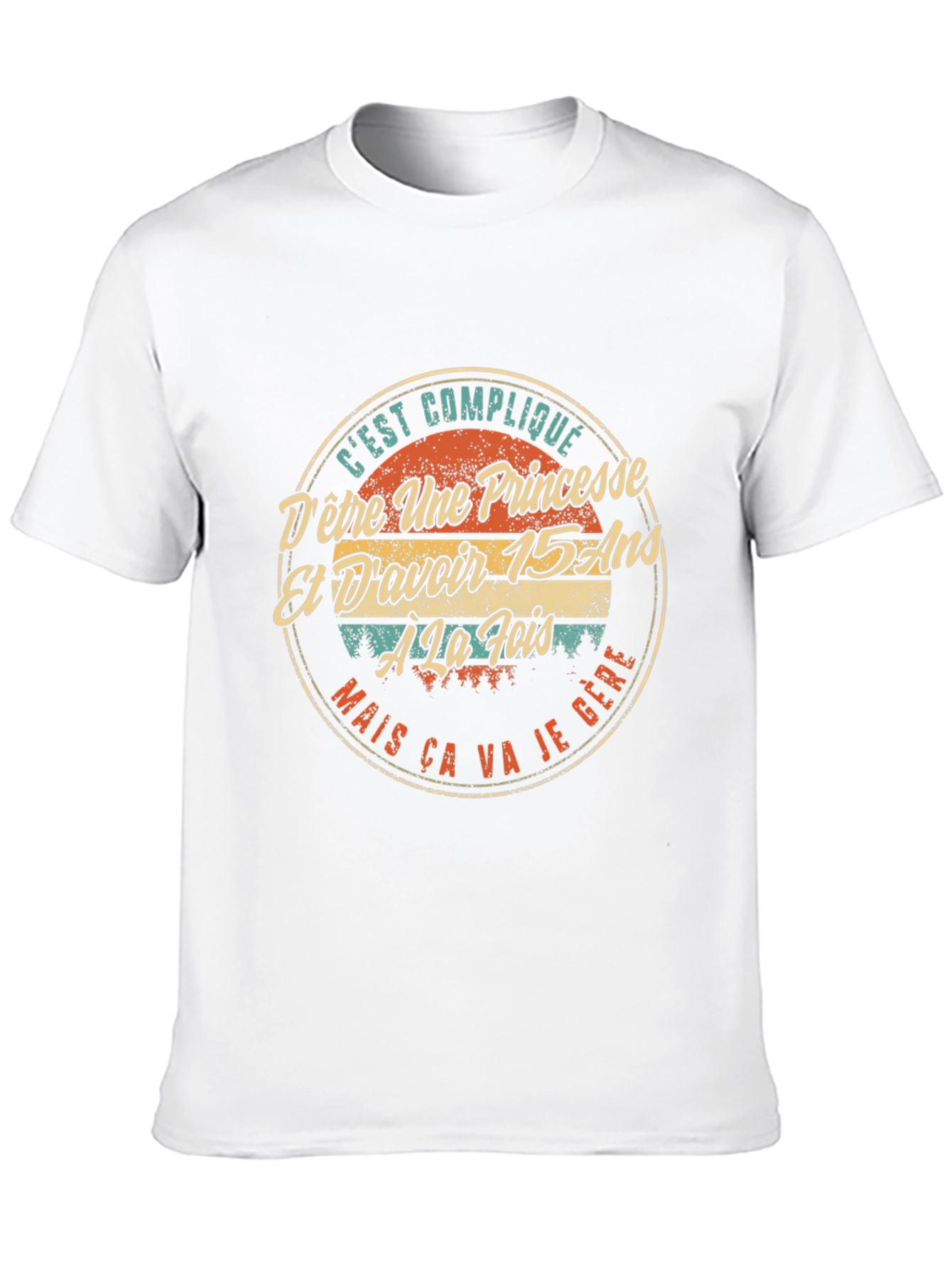 Funny Princess 15th Birthday T-Shirt