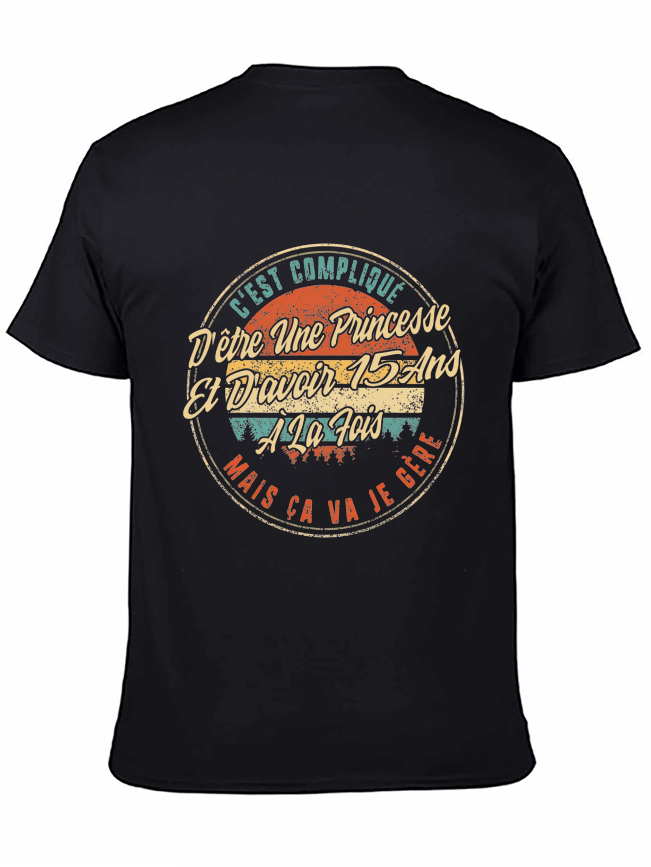 Funny Princess 15th Birthday T-Shirt