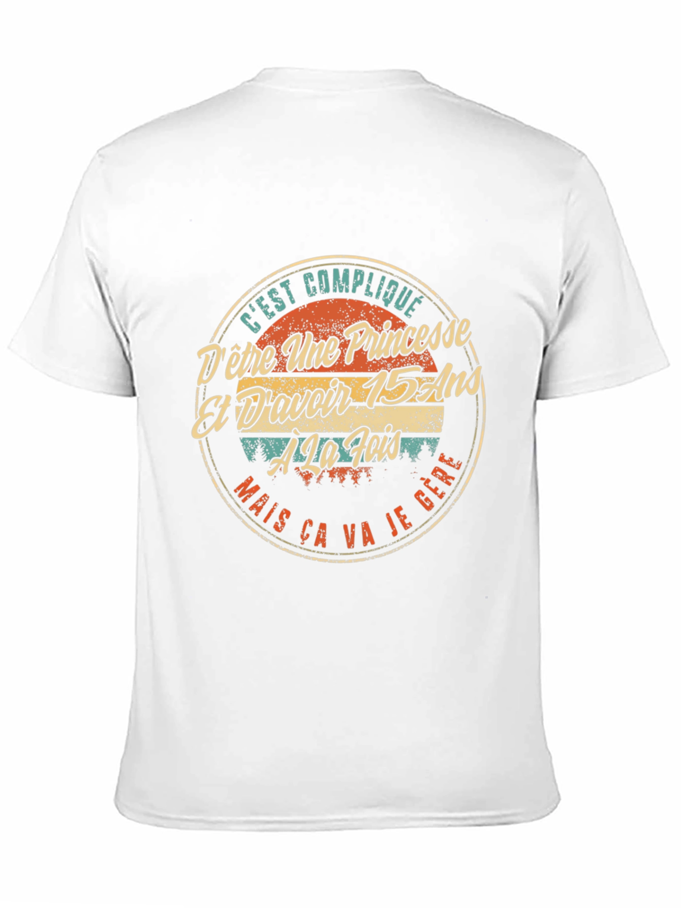 Funny Princess 15th Birthday T-Shirt
