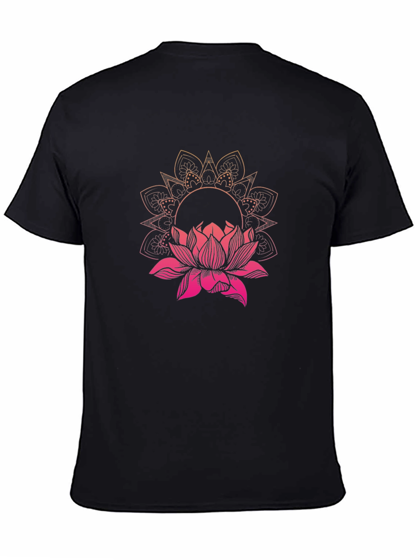 Lotus Mandala Graphic T-Shirt