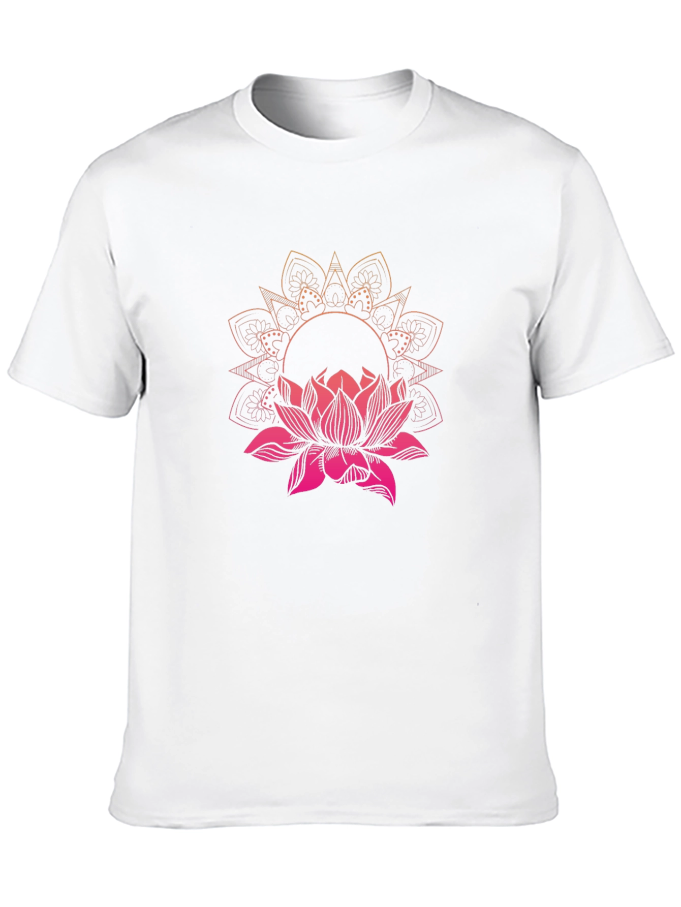 Lotus Mandala Graphic T-Shirt