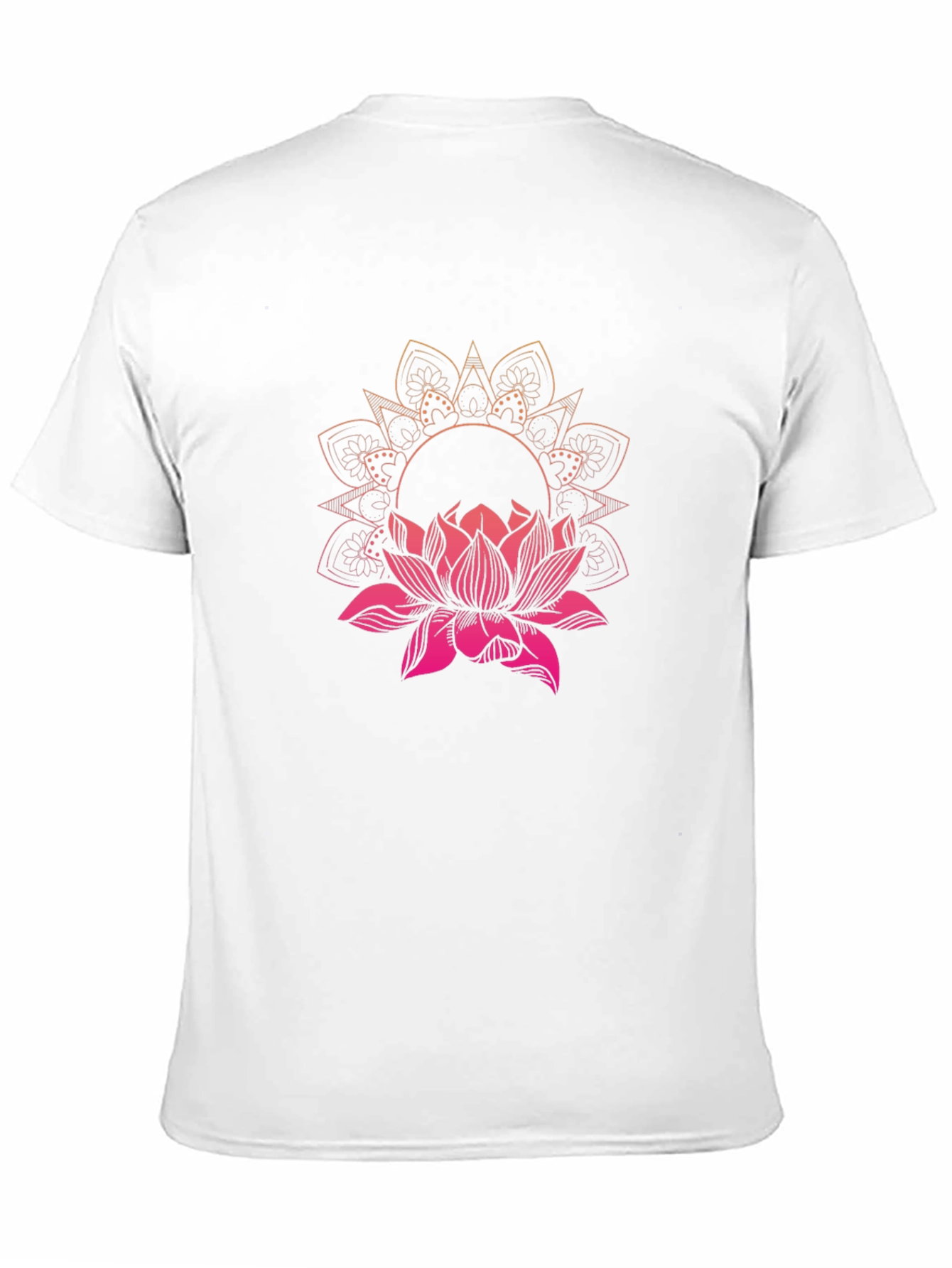 Lotus Mandala Graphic T-Shirt
