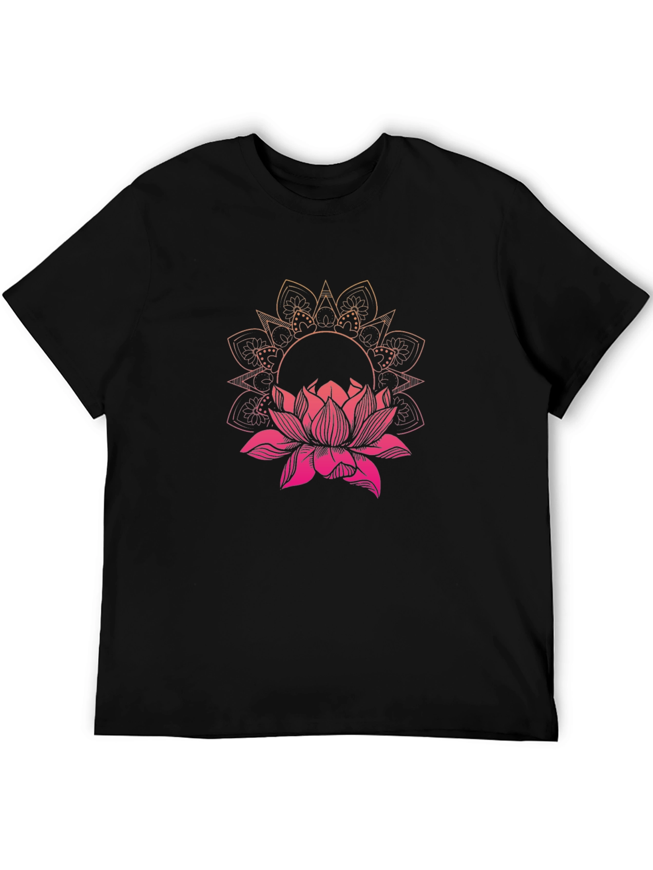 Lotus Mandala Graphic T-Shirt