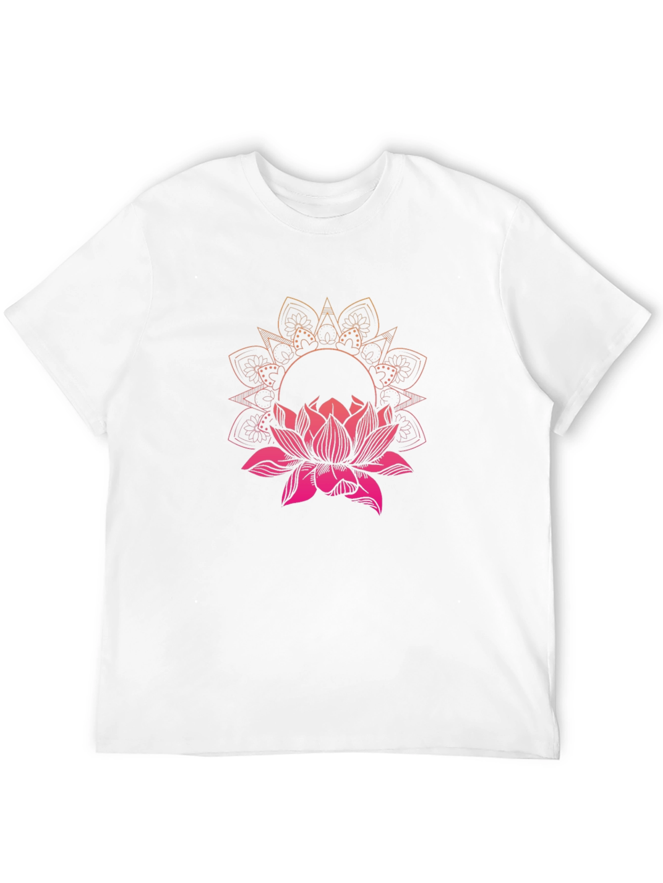 Lotus Mandala Graphic T-Shirt