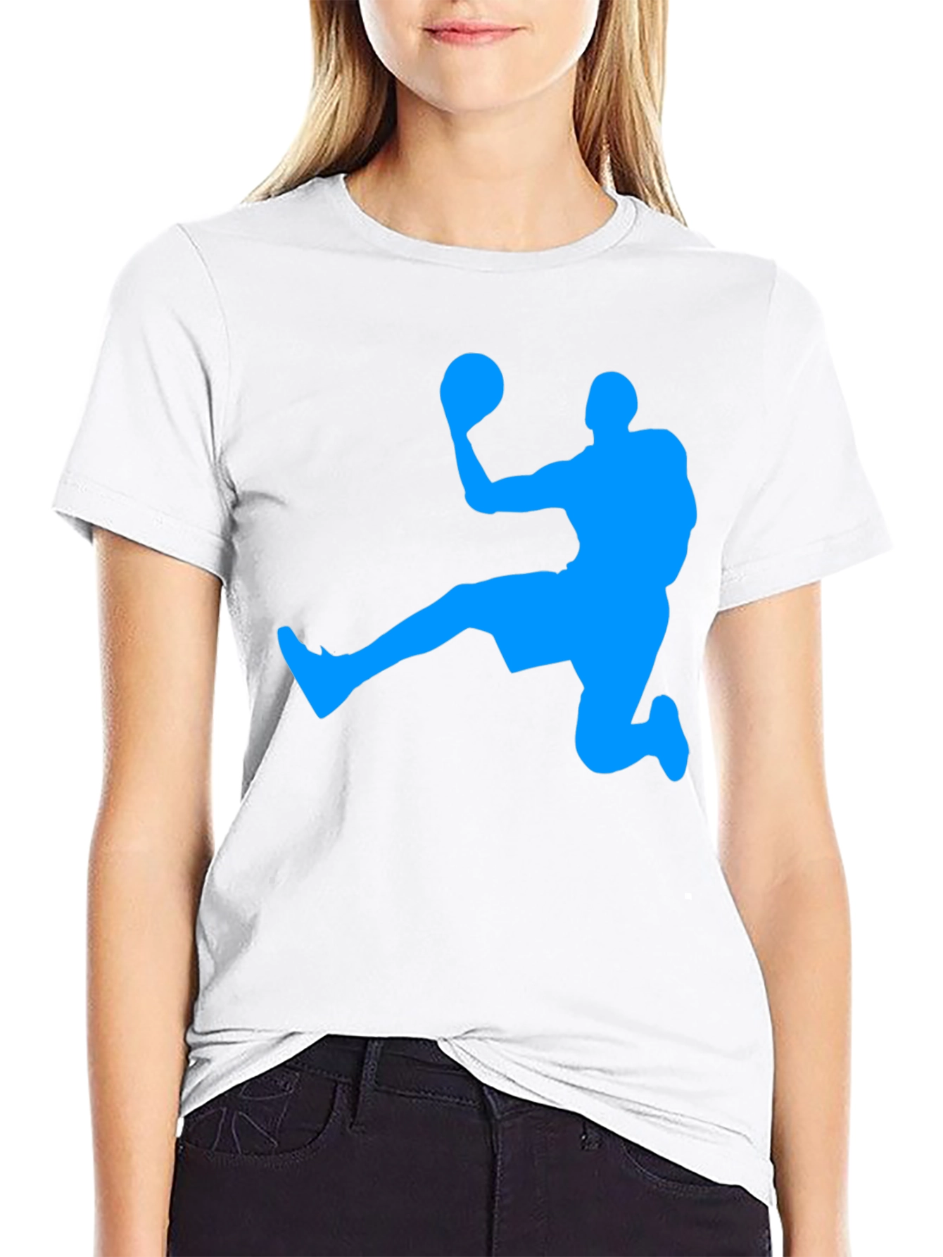 Basketball Player Graphic T-Shirt