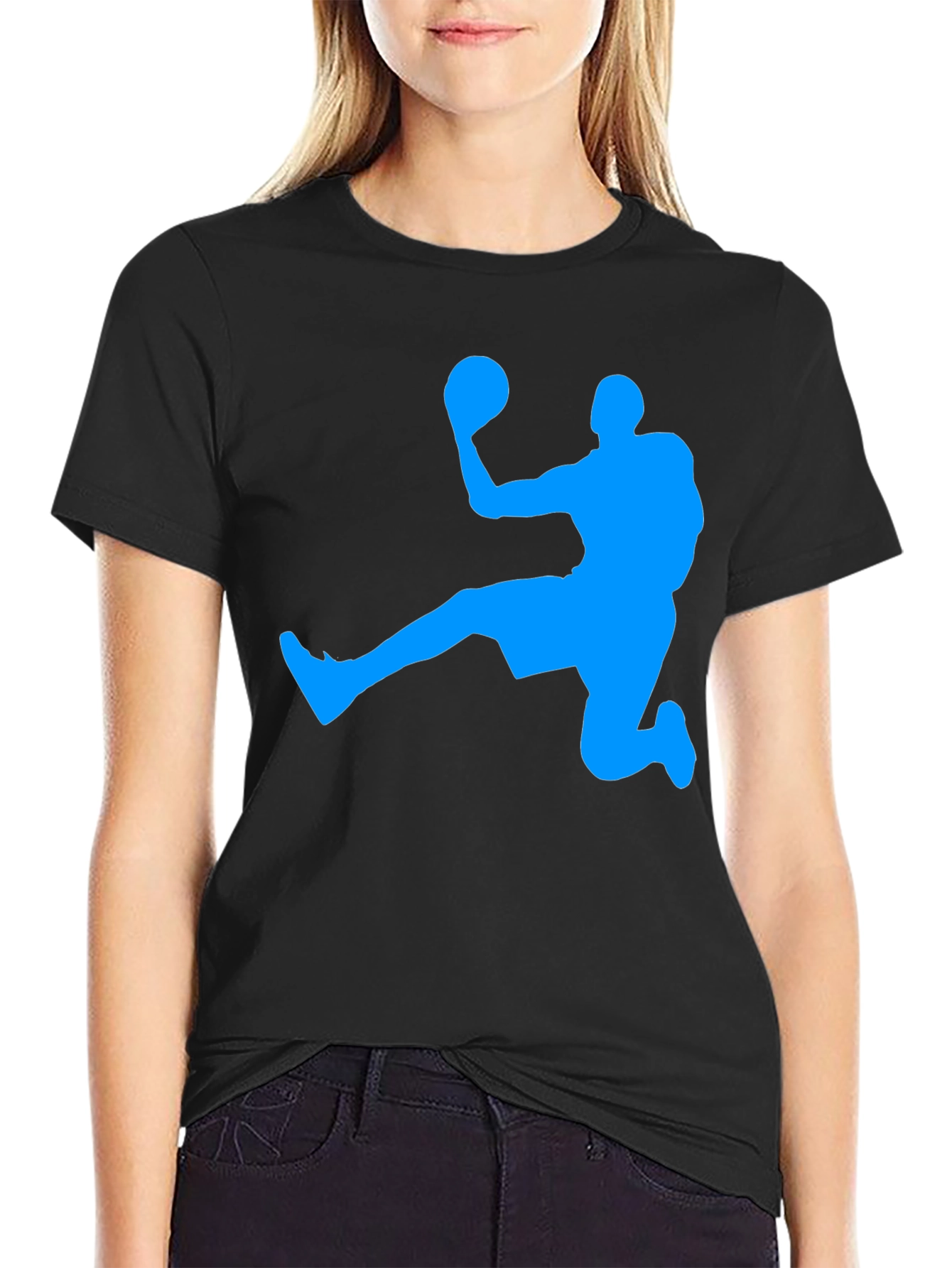 Basketball Player Graphic T-Shirt