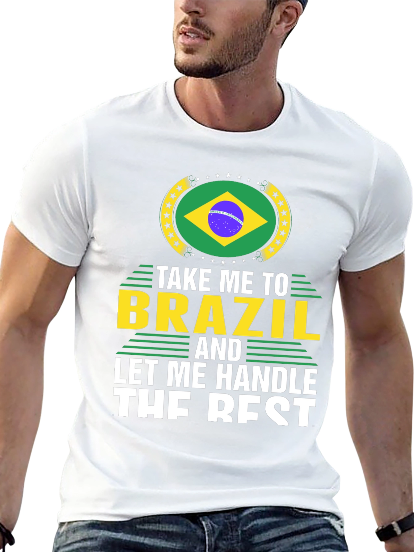 Take Me To Brazil Graphic Tee