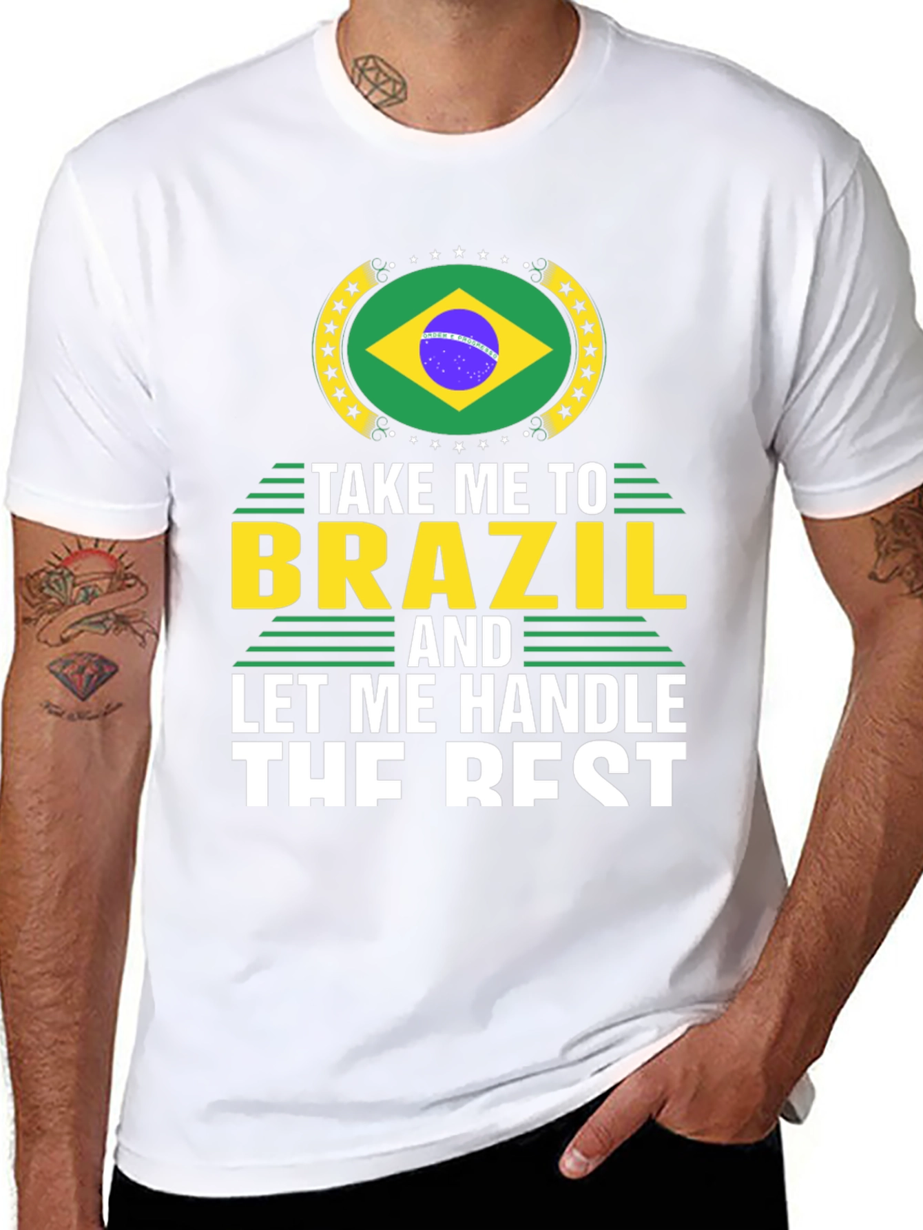 Take Me To Brazil Graphic Tee