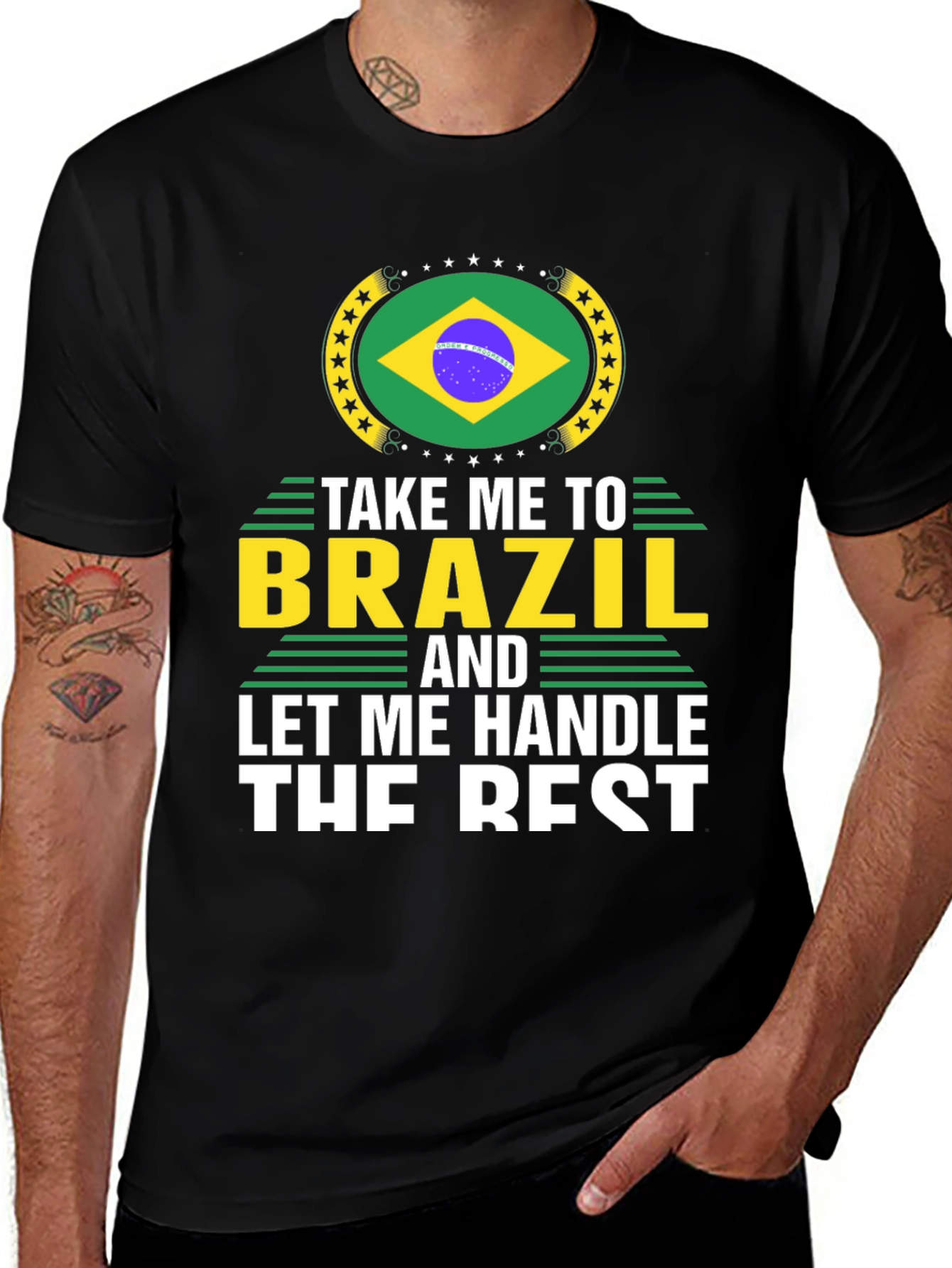 Take Me To Brazil Graphic Tee