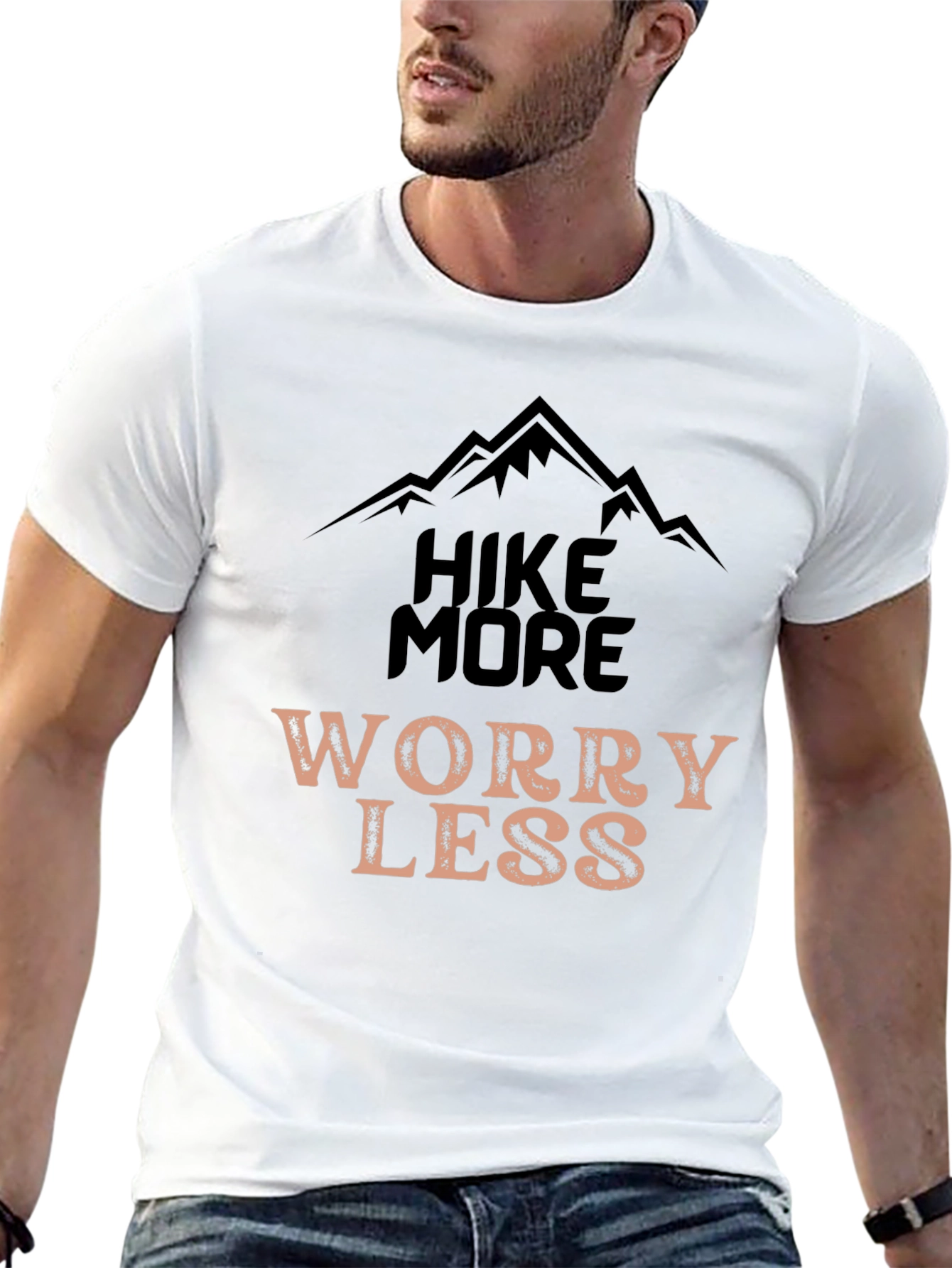 Hike More Worry Less Graphic Tee