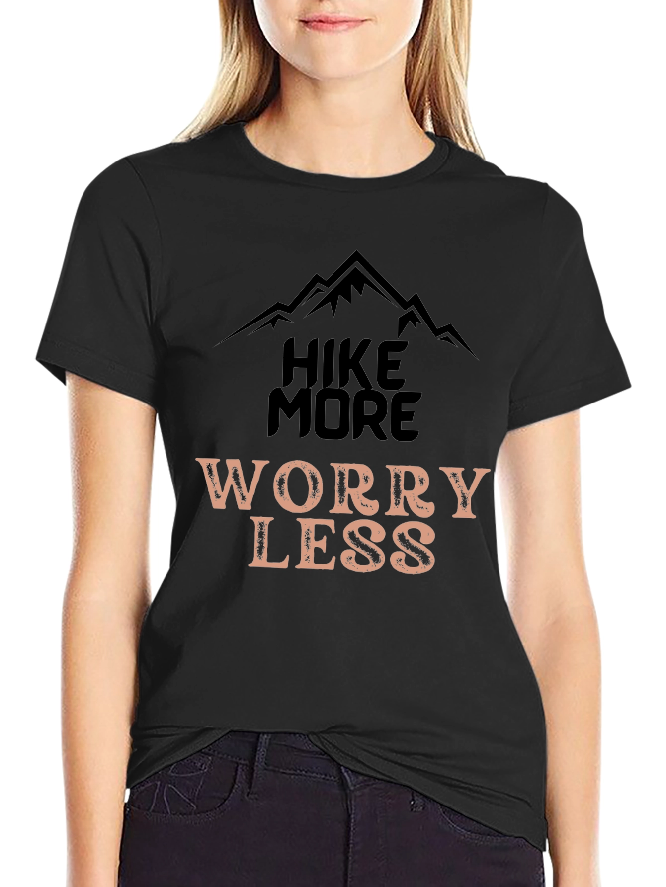 Hike More Worry Less Graphic Tee