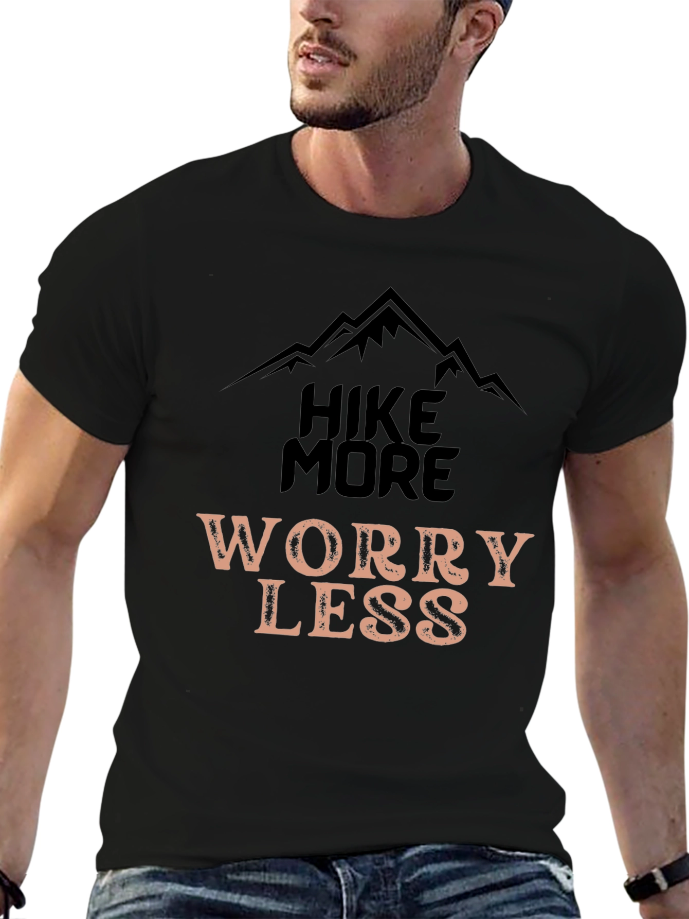 Hike More Worry Less Graphic Tee