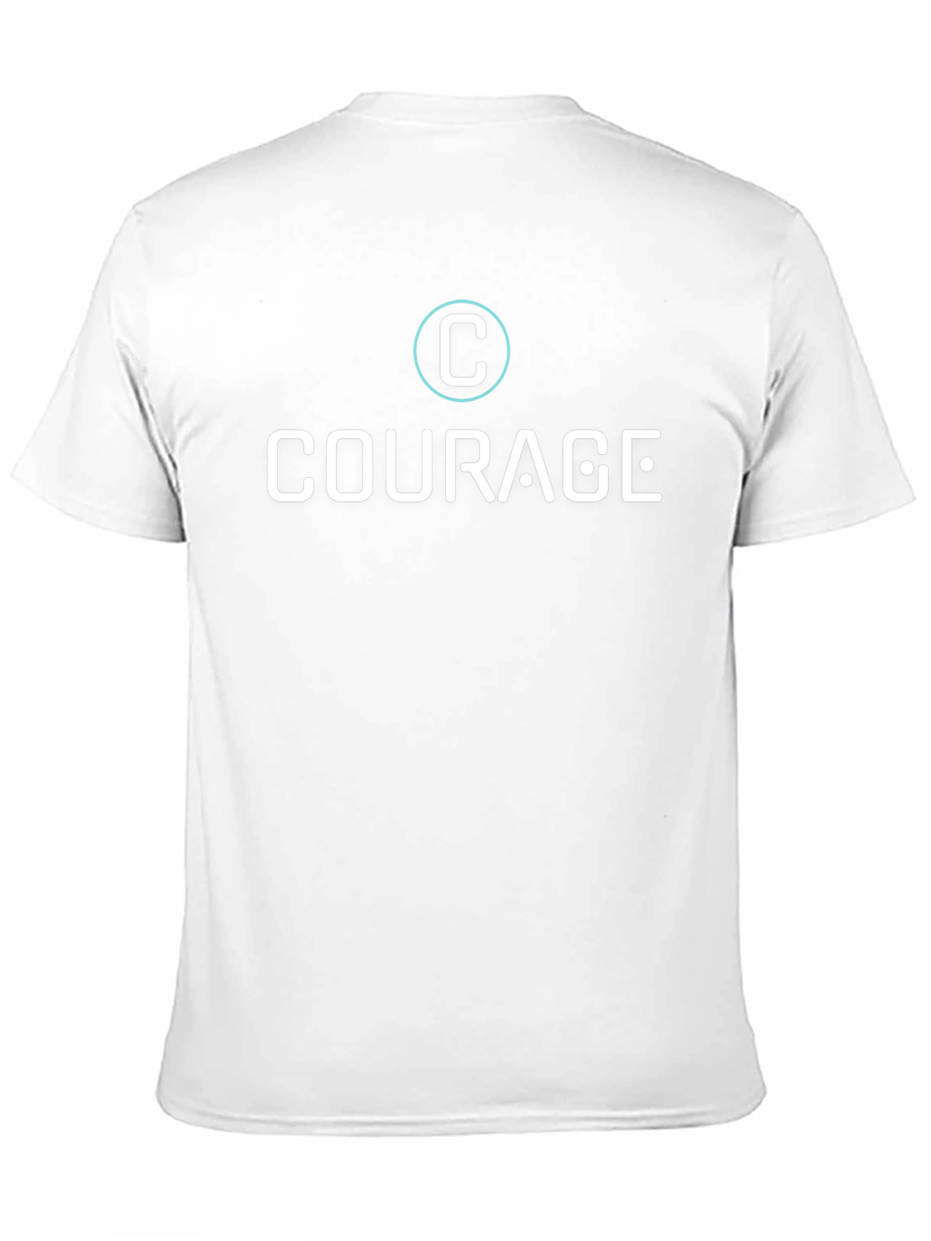 Courage Graphic Tee - Mens Short Sleeve Shirt