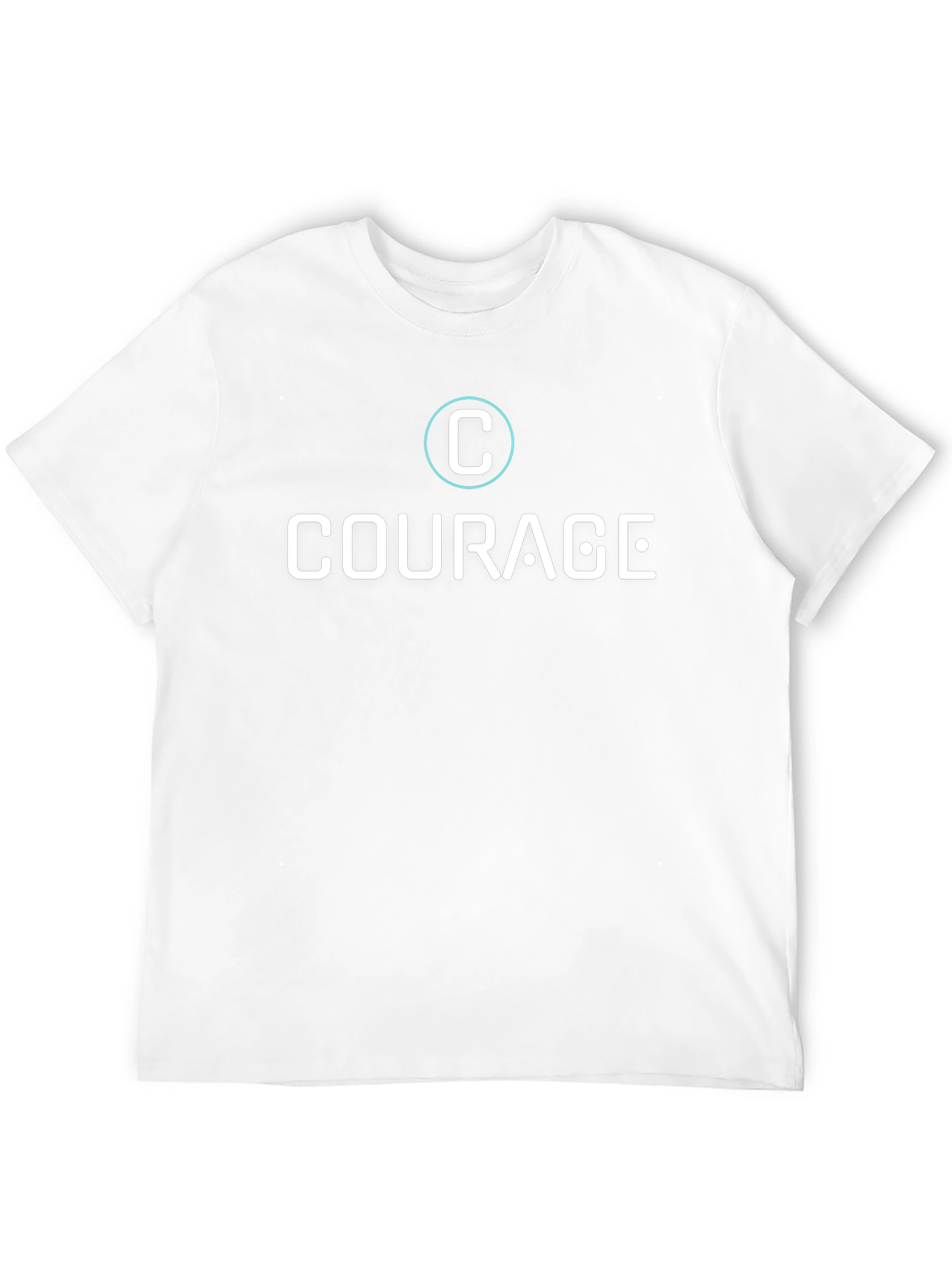 Courage Graphic Tee - Mens Short Sleeve Shirt