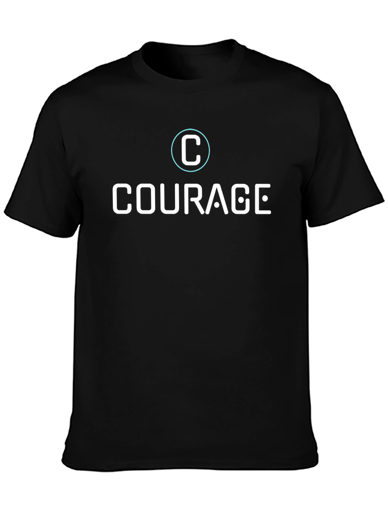 Courage Graphic Tee - Mens Short Sleeve Shirt