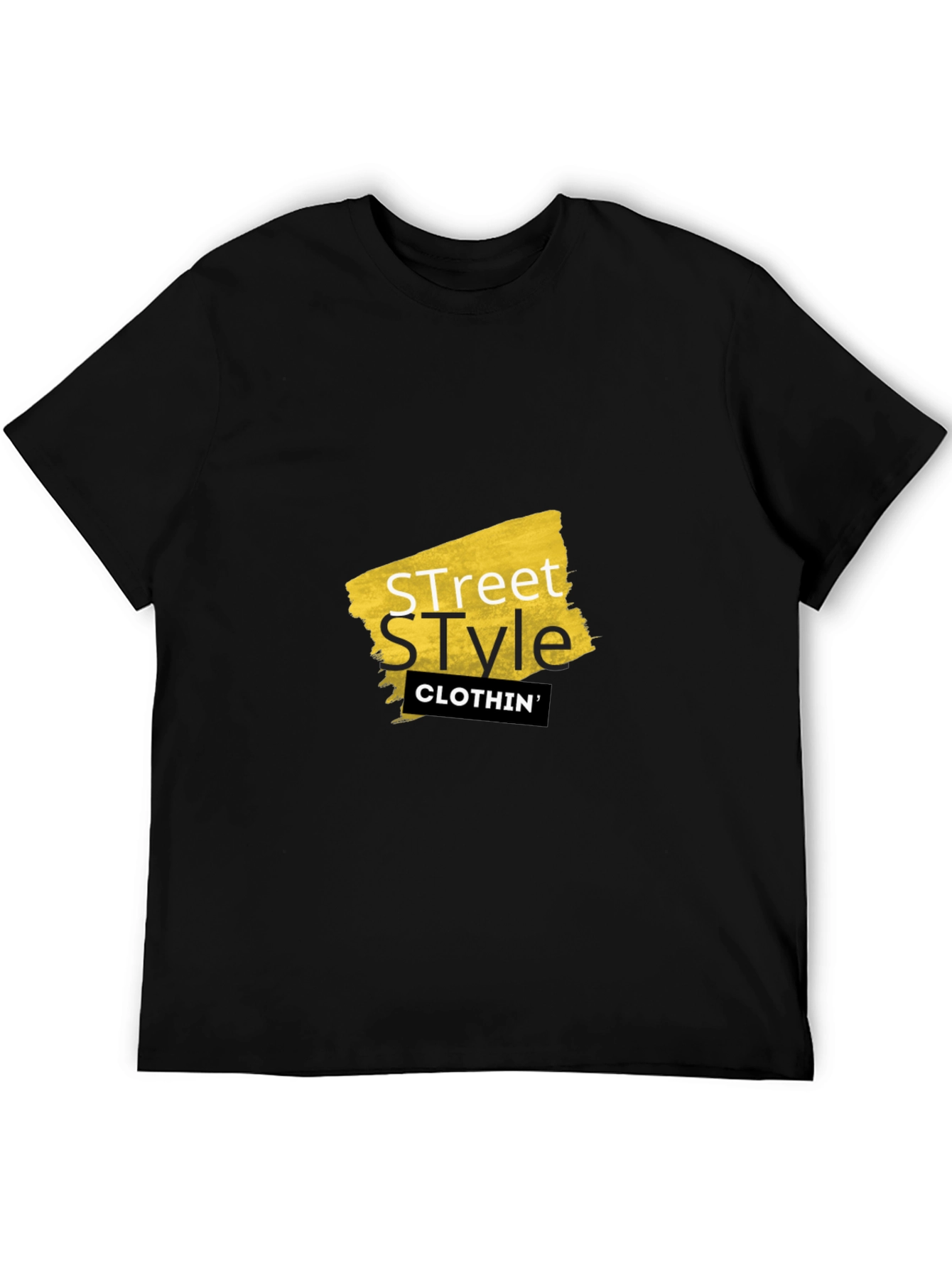 Street Style Black T-Shirt