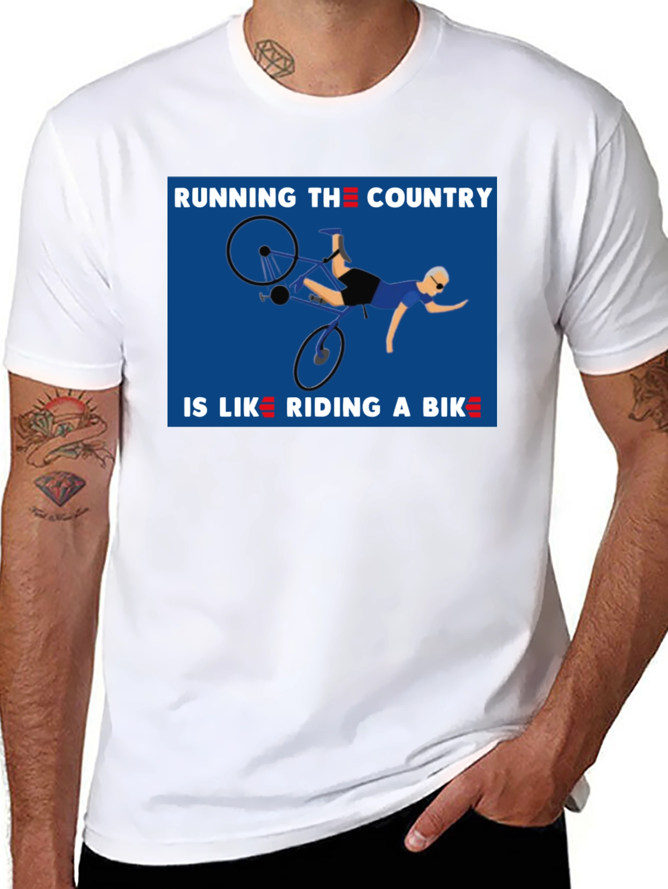 Running the Country is Like Riding a Bike T-Shirt