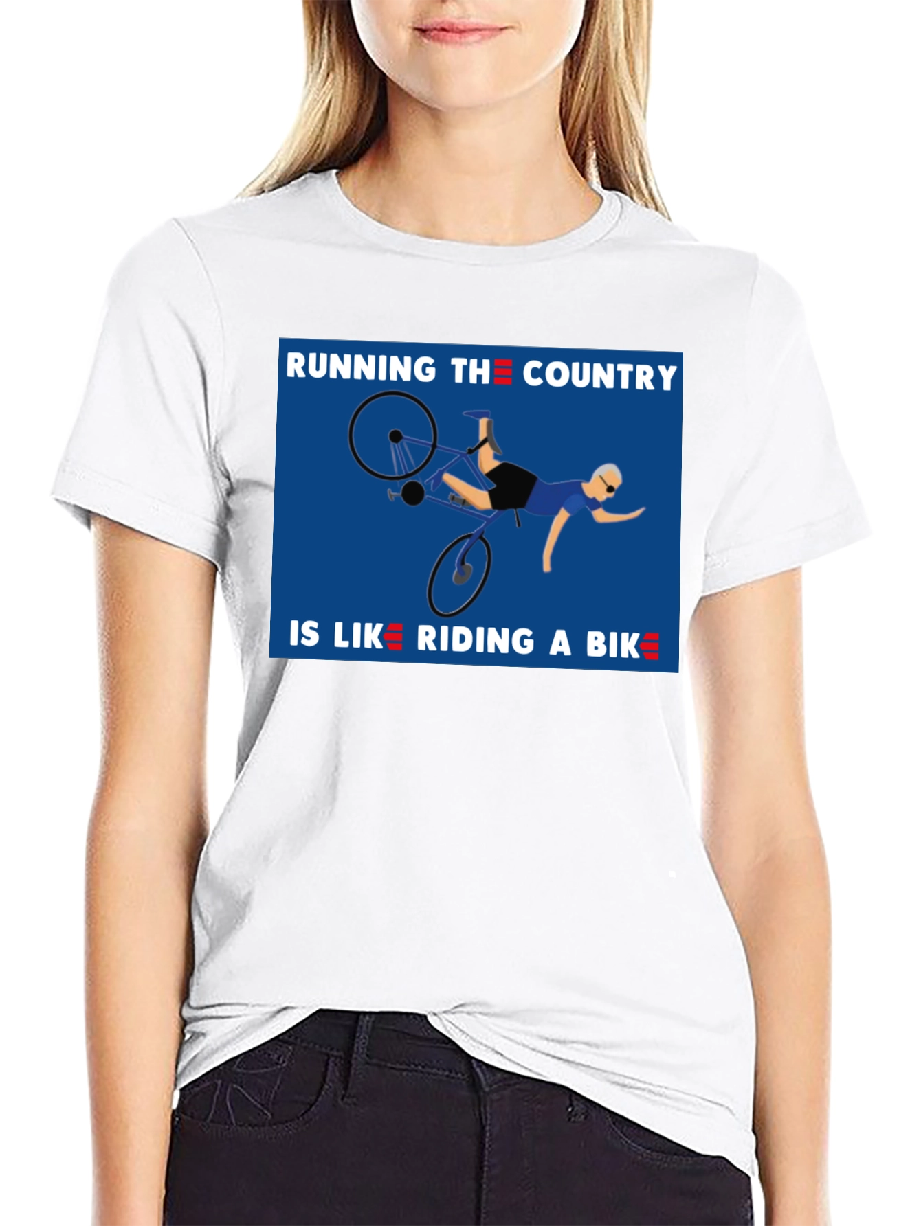 Running the Country is Like Riding a Bike T-Shirt