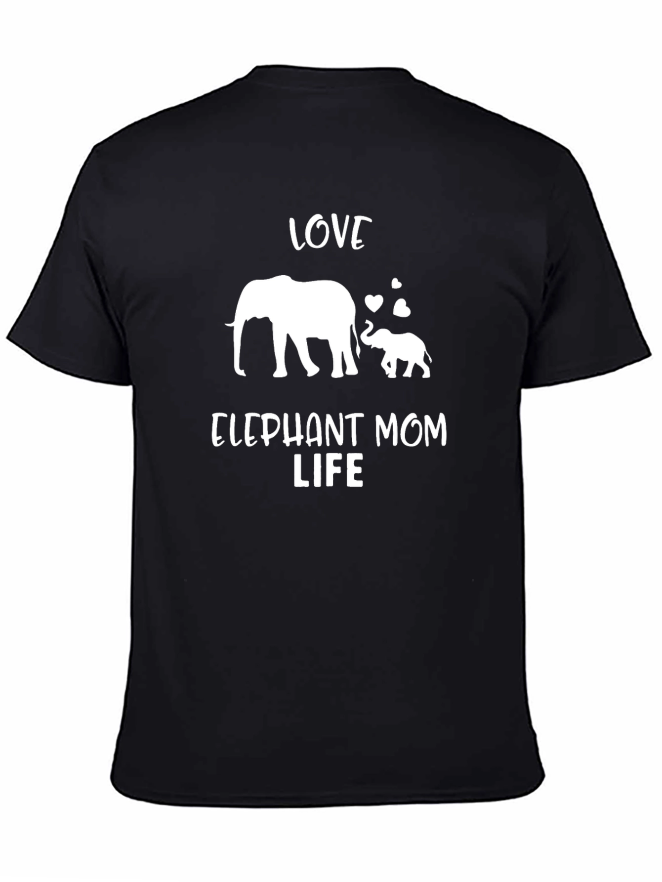 Elephant Mom Life T-Shirt - Love Elephant Family Tee