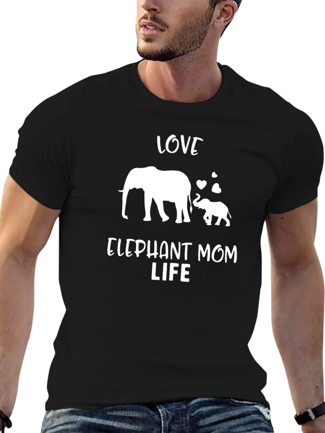 Elephant Mom Life T-Shirt - Love Elephant Family Tee
