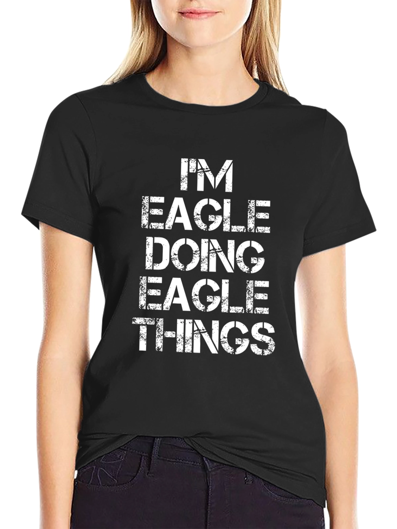 Im Eagle Doing Eagle Things Graphic Tee