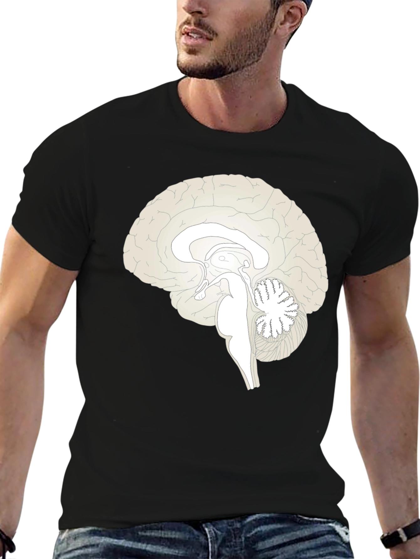 Brain Graphic Tee - Neurology T-Shirt