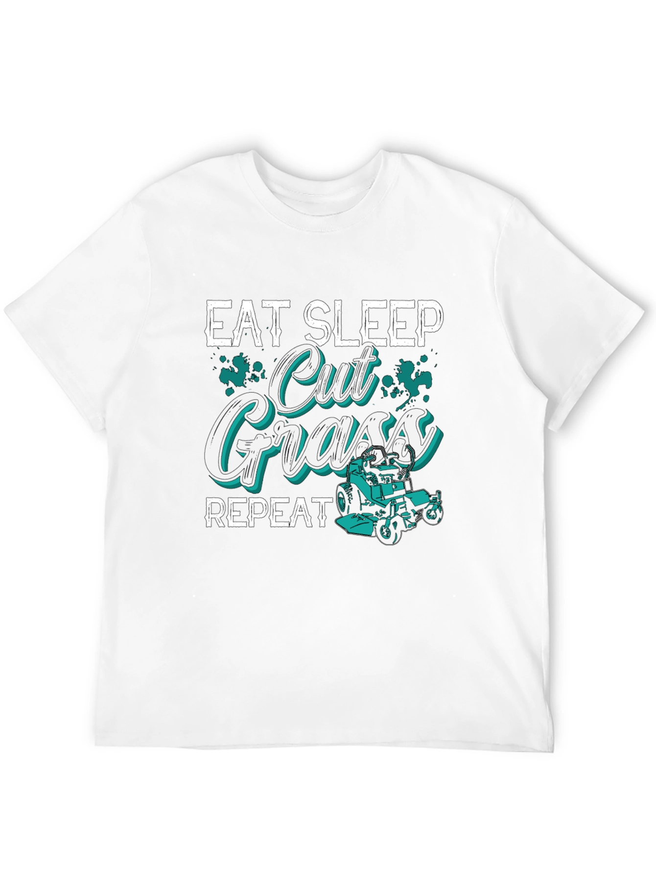 Eat Sleep Cut Grass Repeat T-Shirt