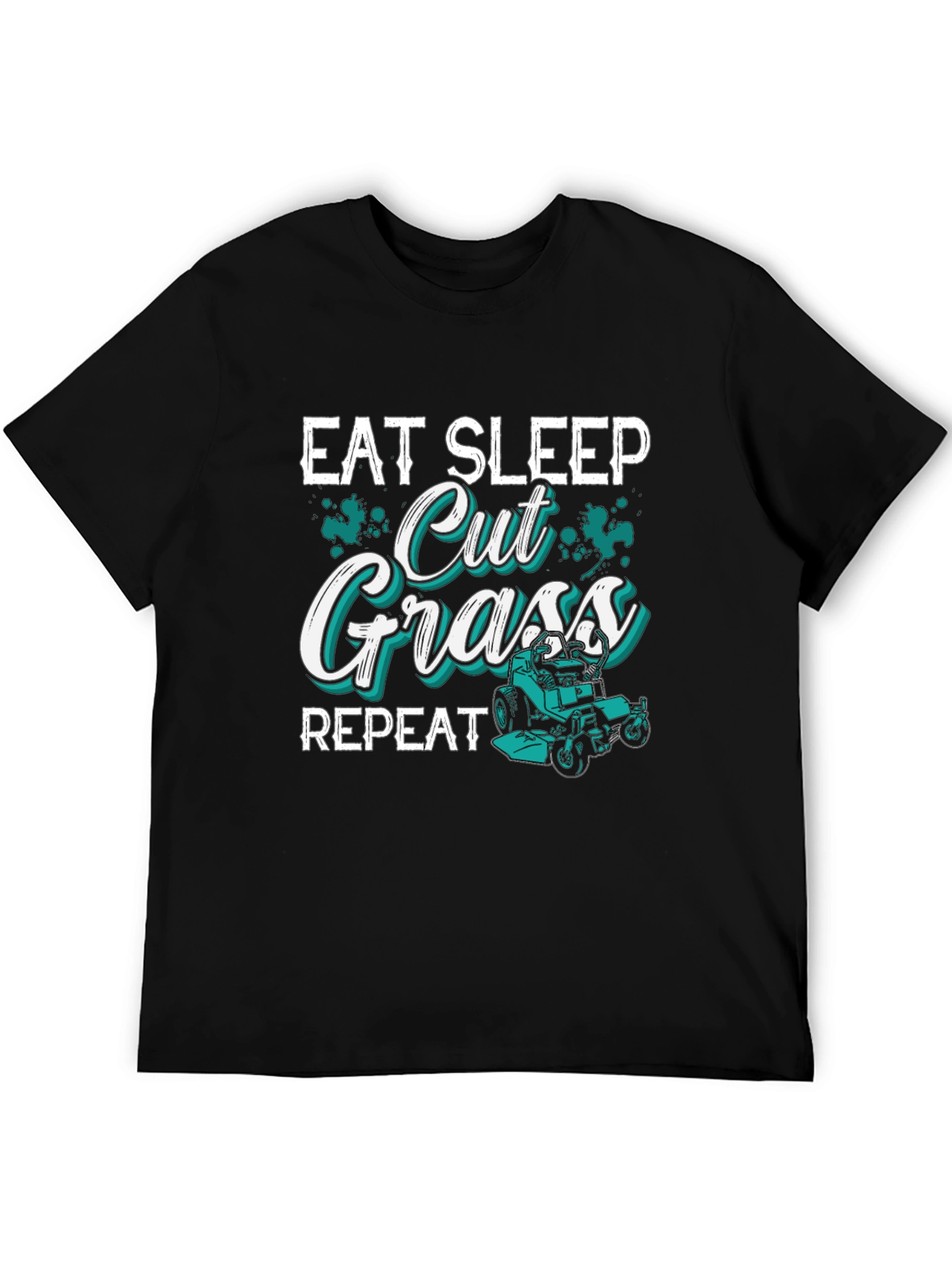 Eat Sleep Cut Grass Repeat T-Shirt