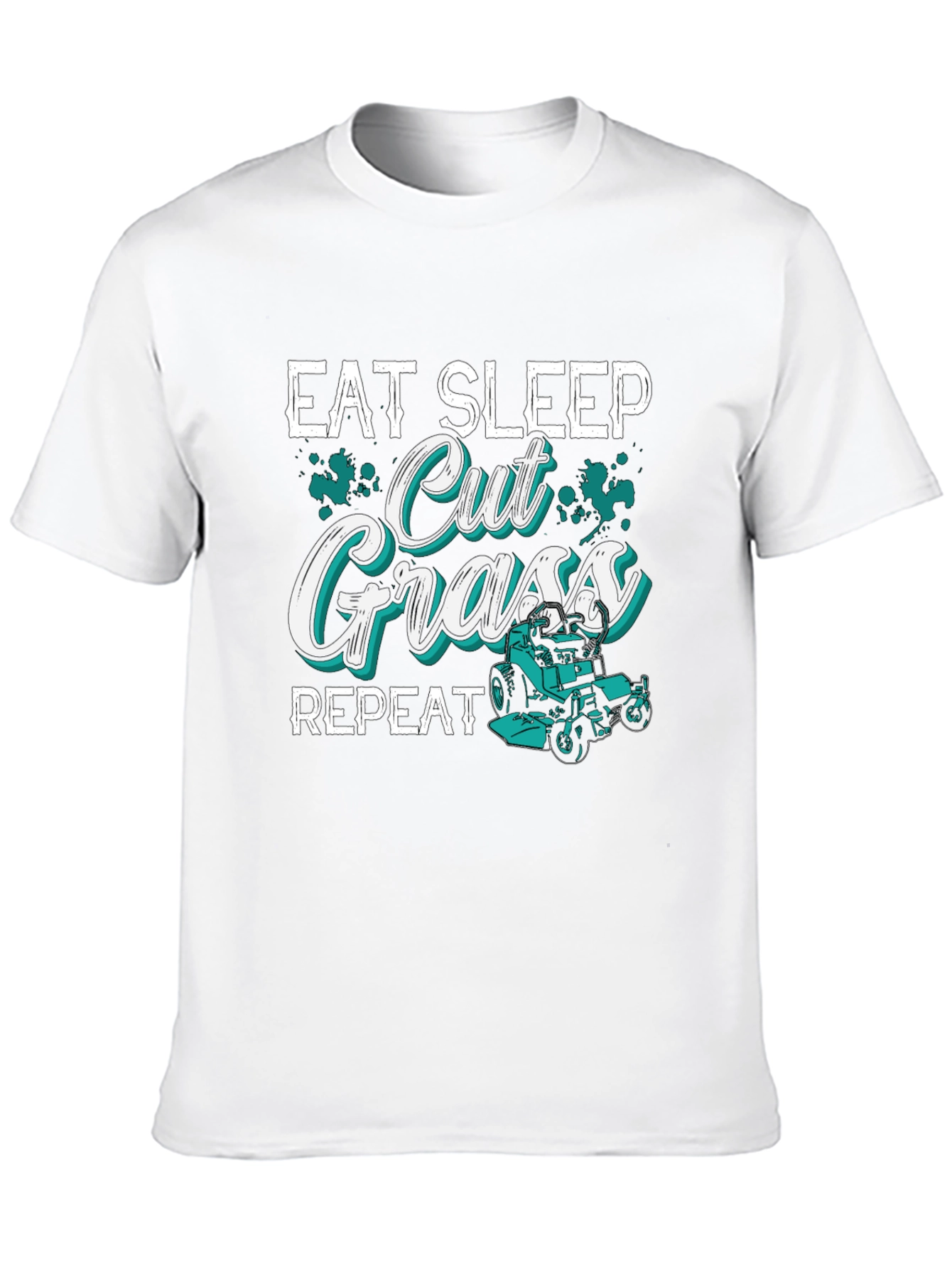 Eat Sleep Cut Grass Repeat T-Shirt