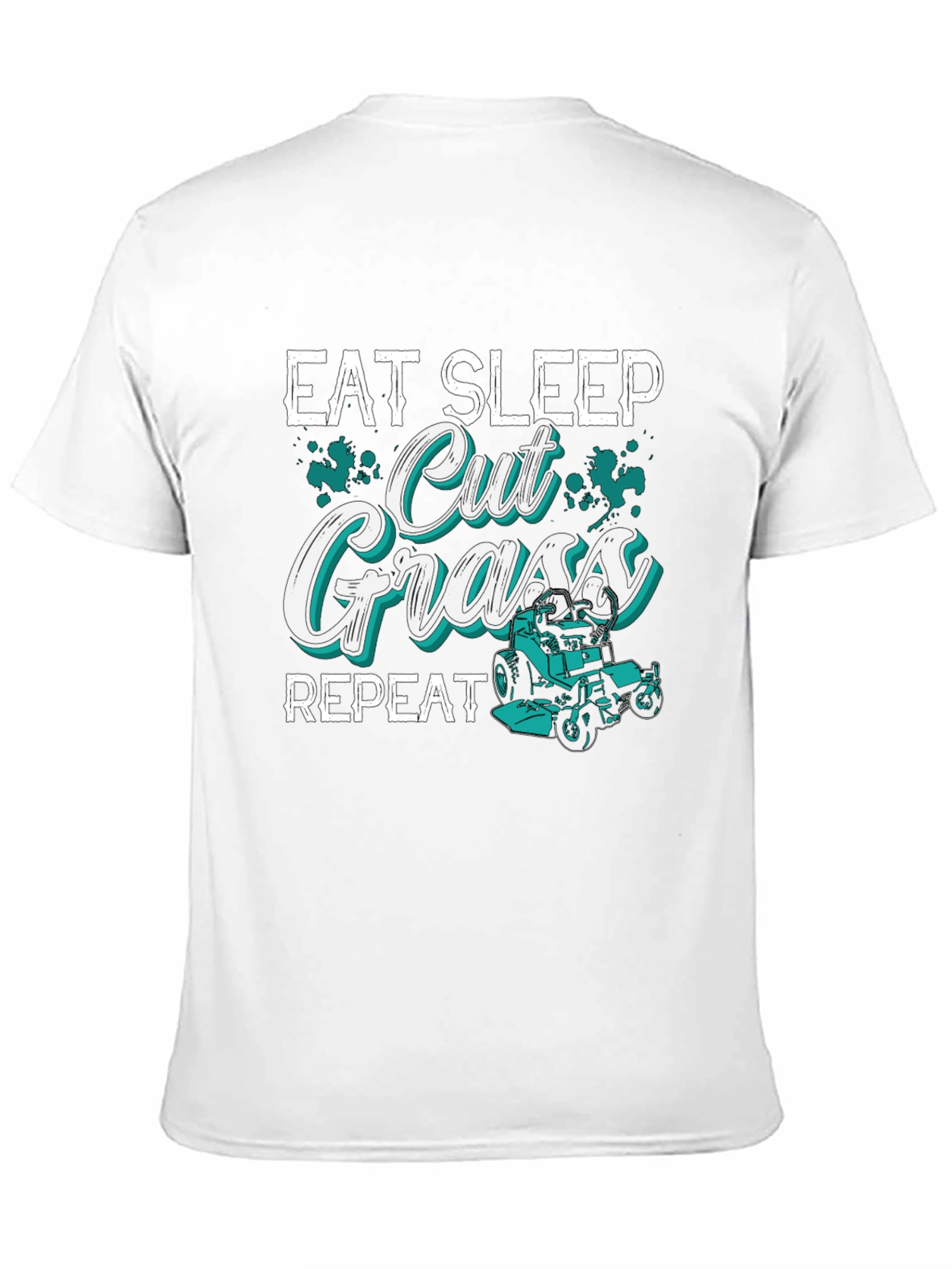 Eat Sleep Cut Grass Repeat T-Shirt
