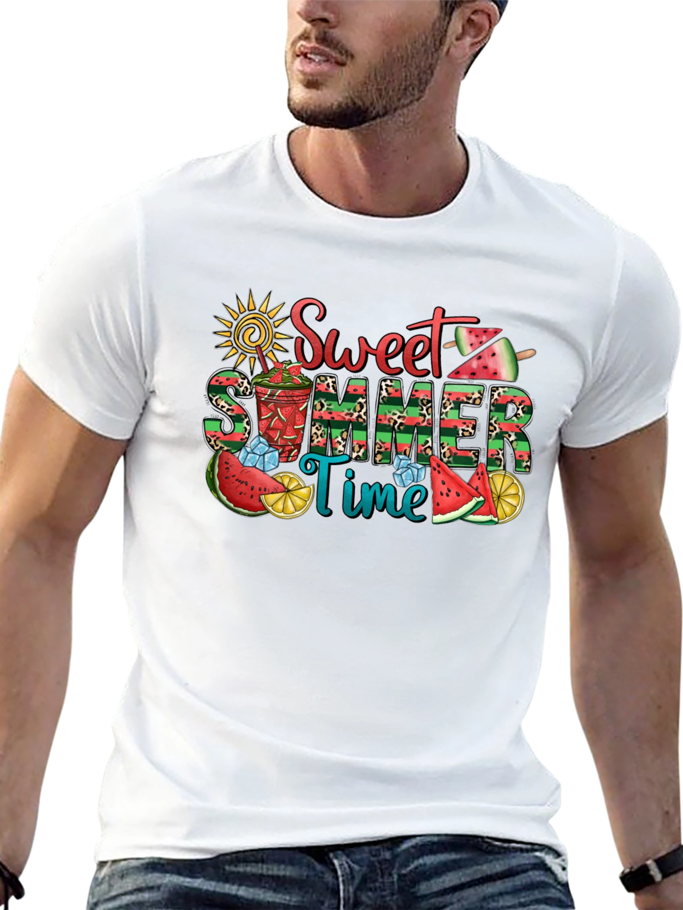 Sweet Summer Time Graphic T-Shirt