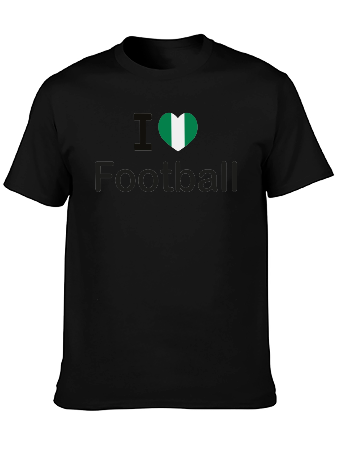 I Love Nigerian Football Tee