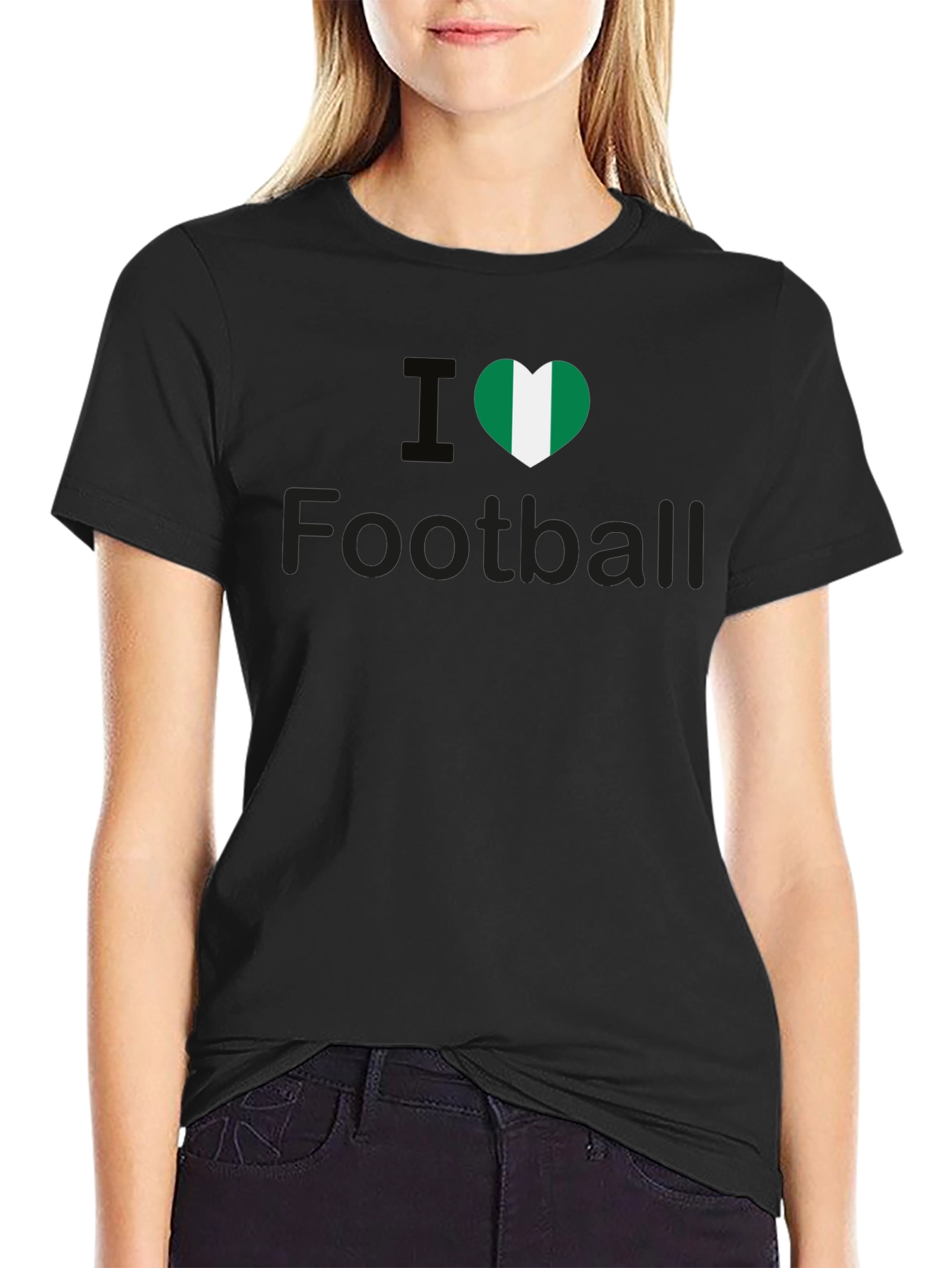 I Love Nigerian Football Tee