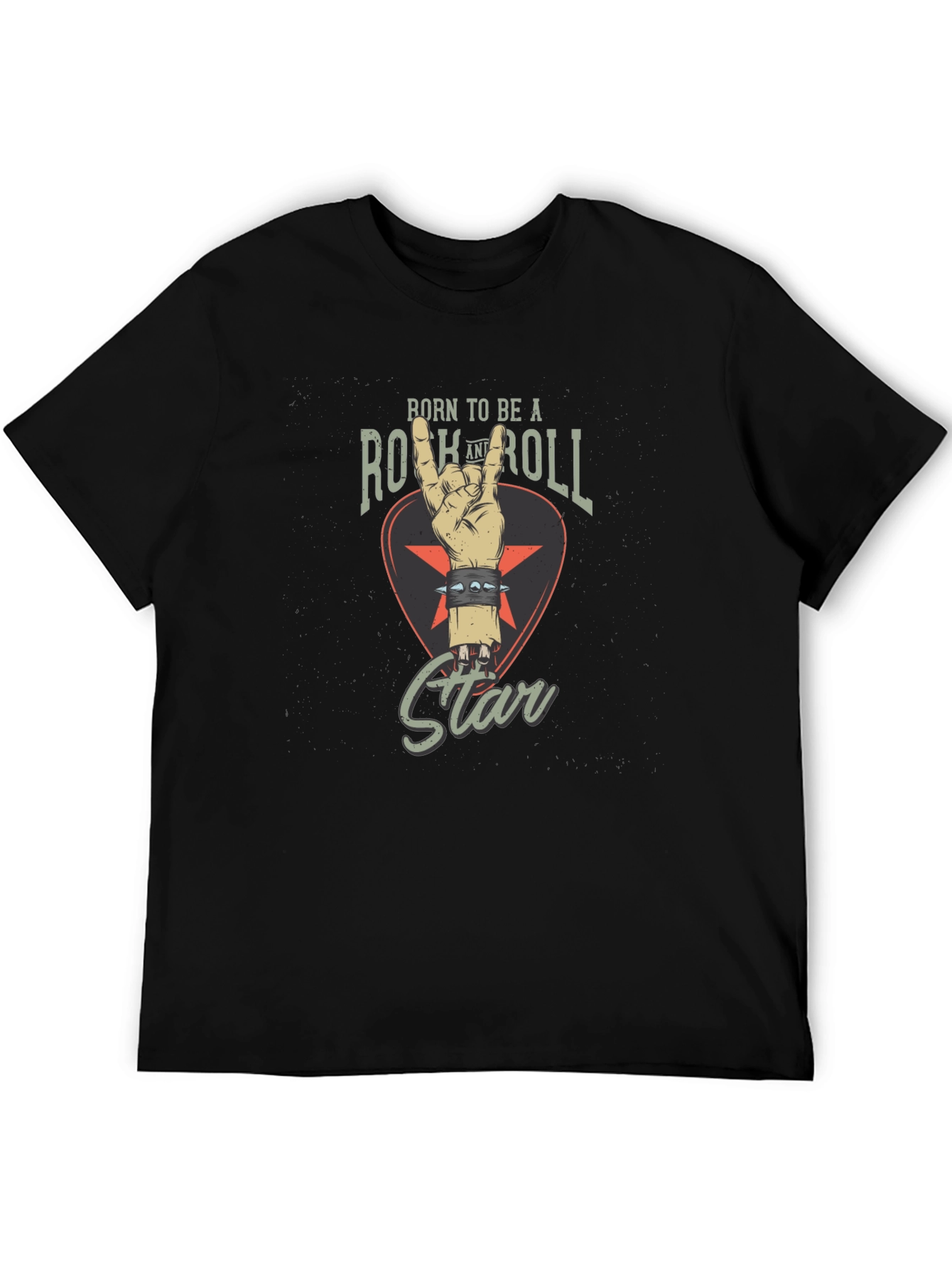 Rock and Roll Star Graphic T-Shirt