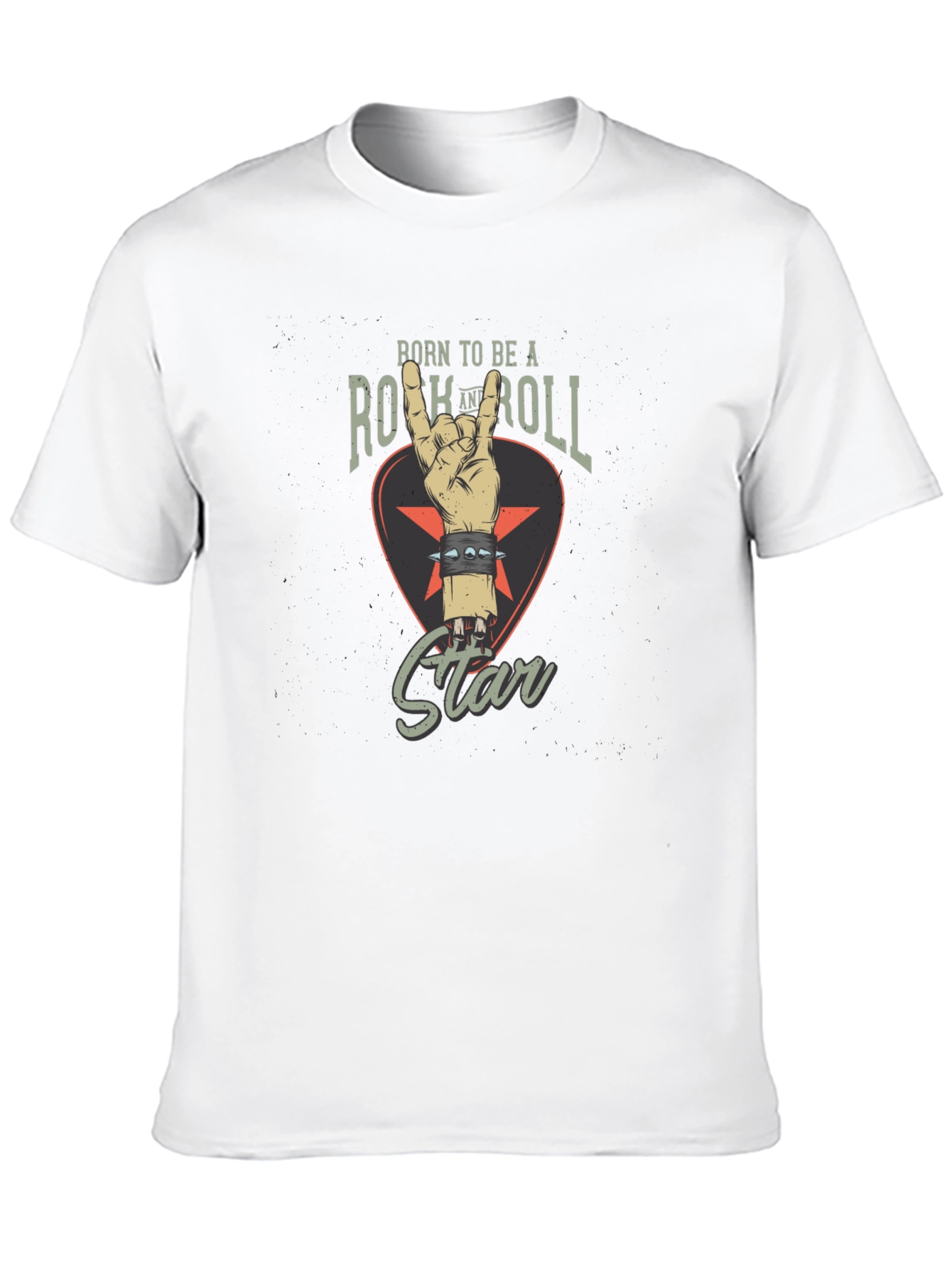 Rock and Roll Star Graphic T-Shirt