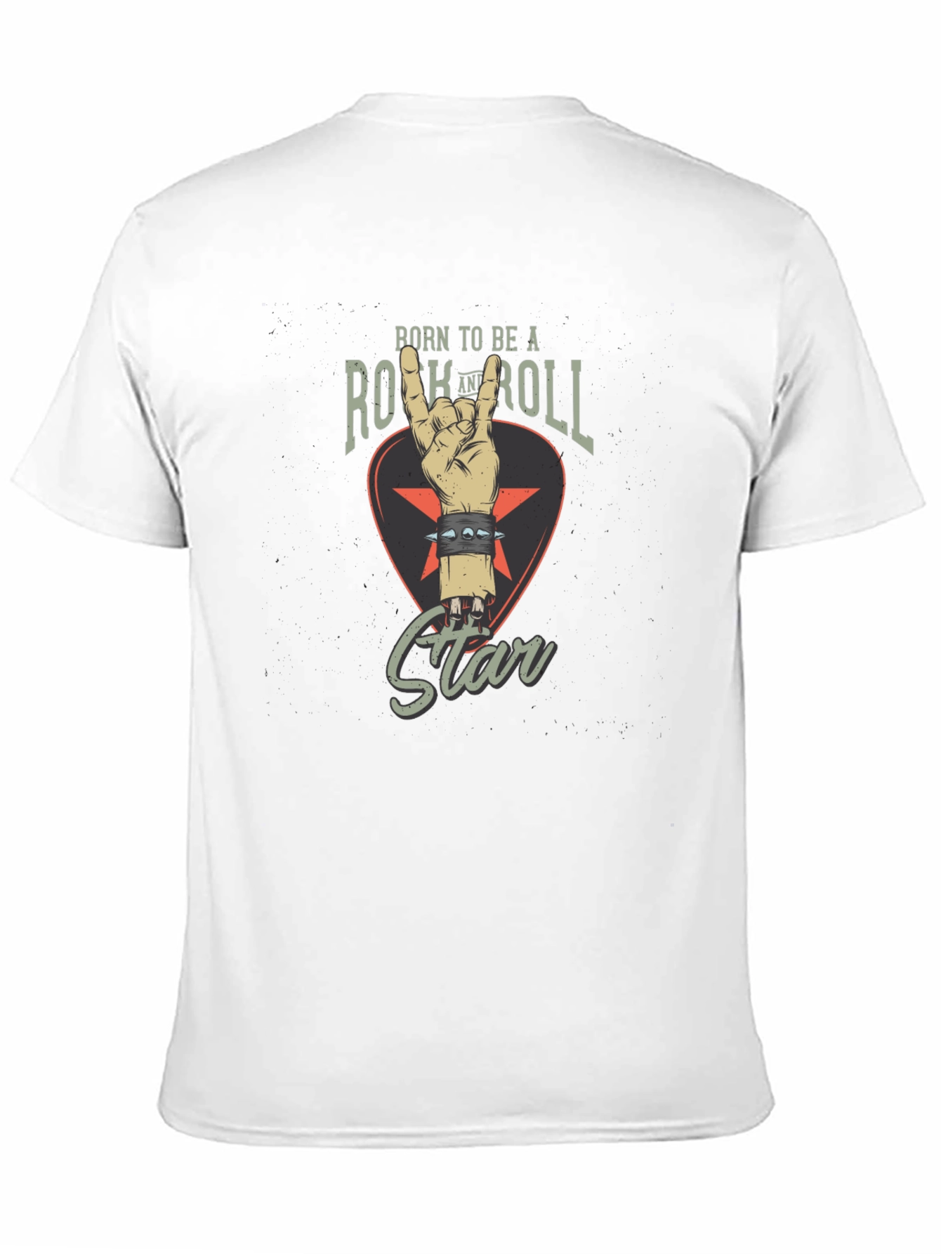 Rock and Roll Star Graphic T-Shirt