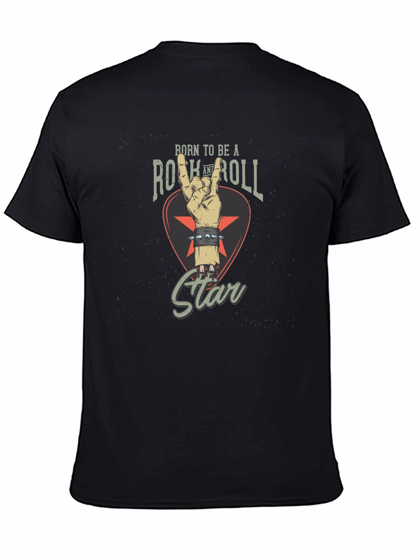 Rock and Roll Star Graphic T-Shirt
