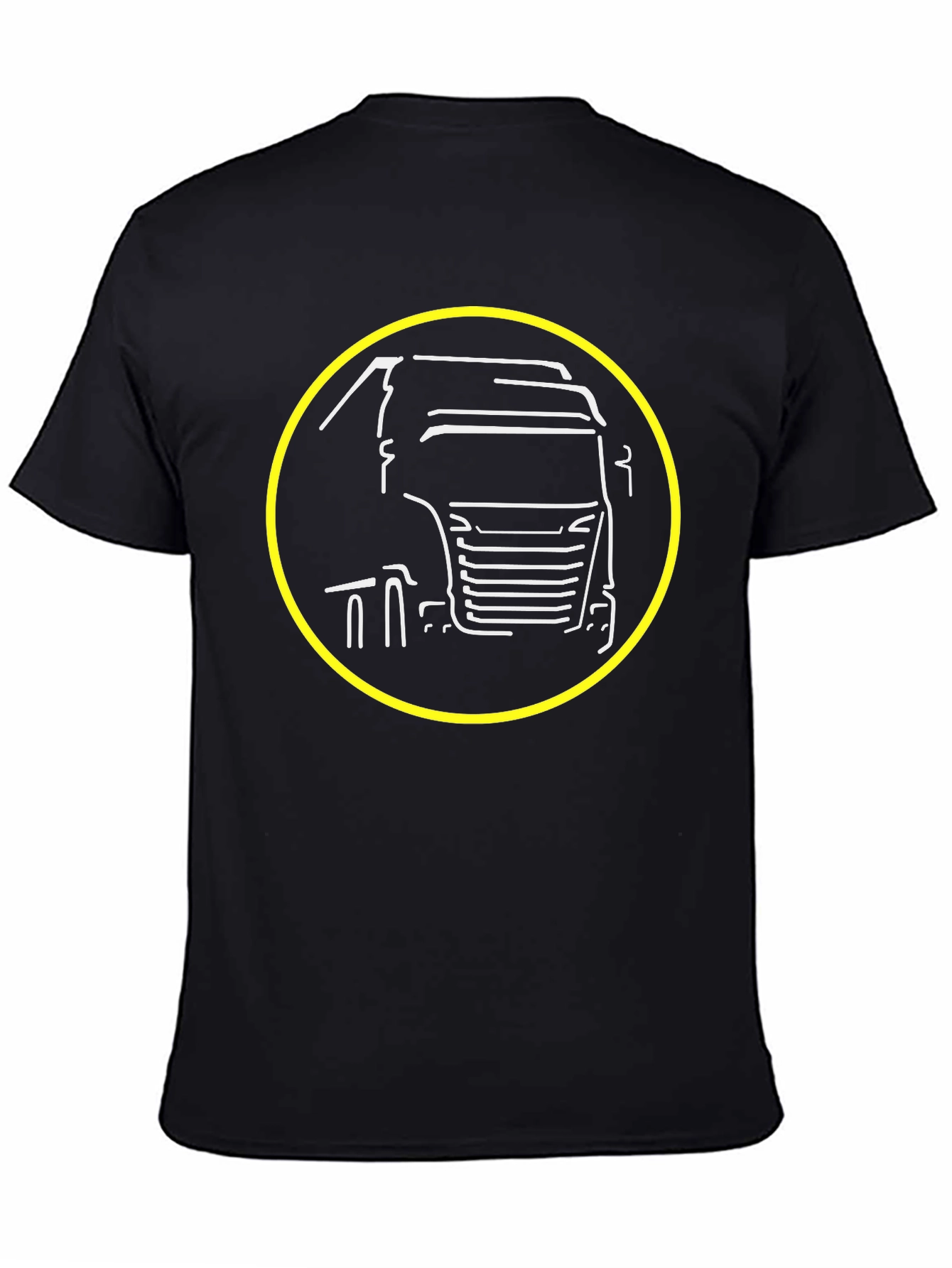 Truck Graphic Tee - Cool Black T-Shirt