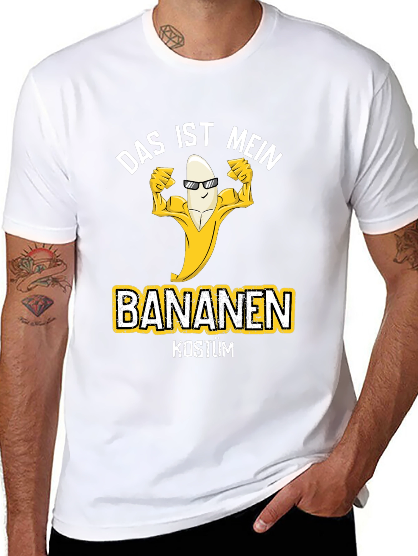Banana Costume T-Shirt - Funny German Tee