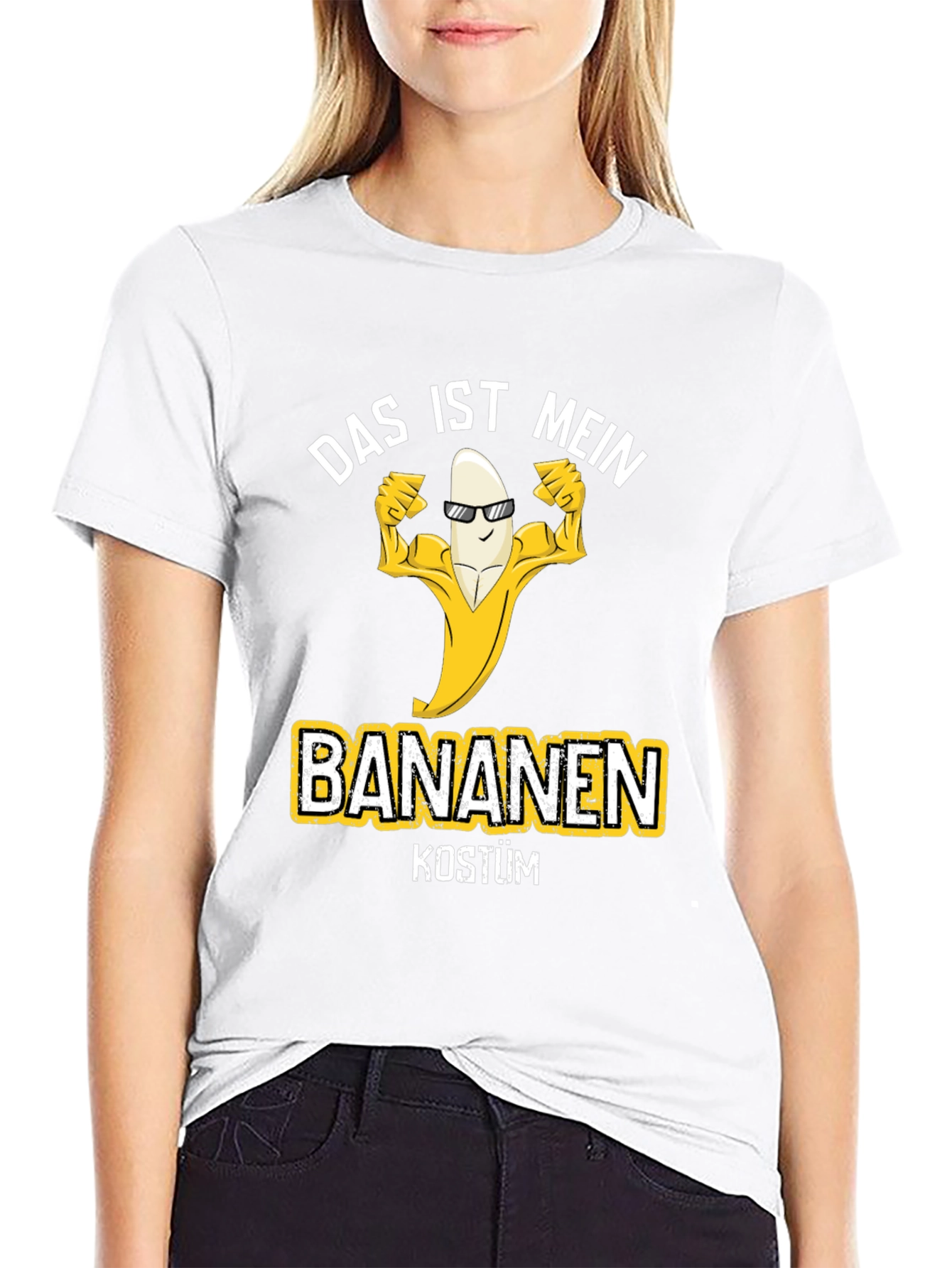 Banana Costume T-Shirt - Funny German Tee