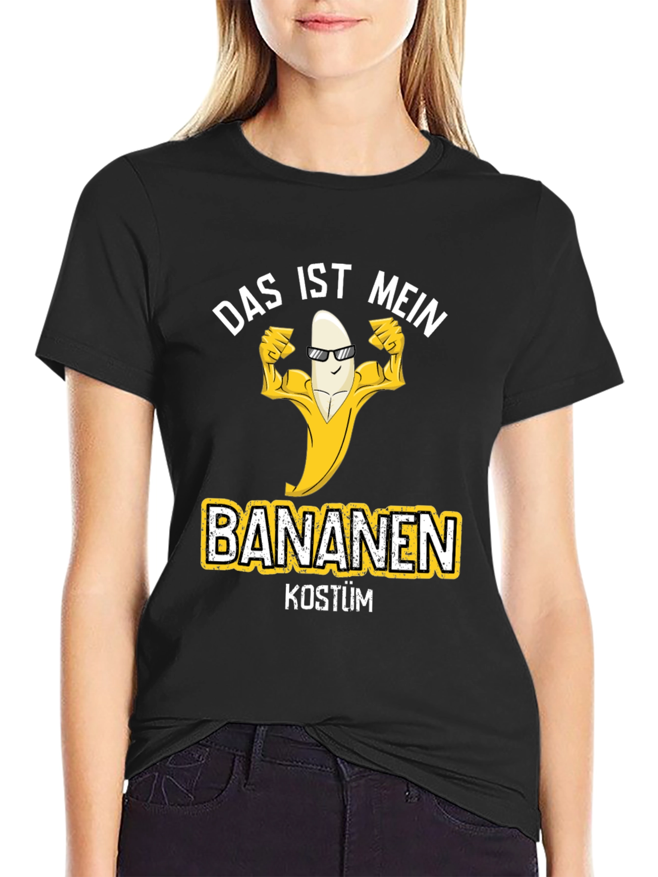 Banana Costume T-Shirt - Funny German Tee