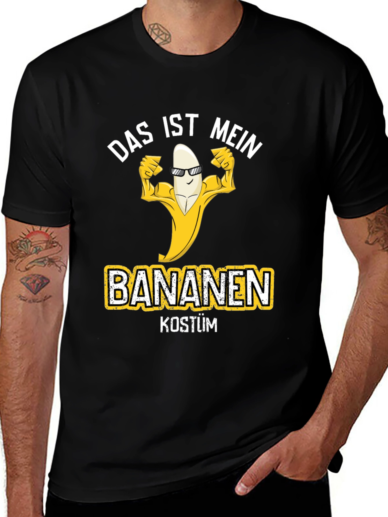 Banana Costume T-Shirt - Funny German Tee