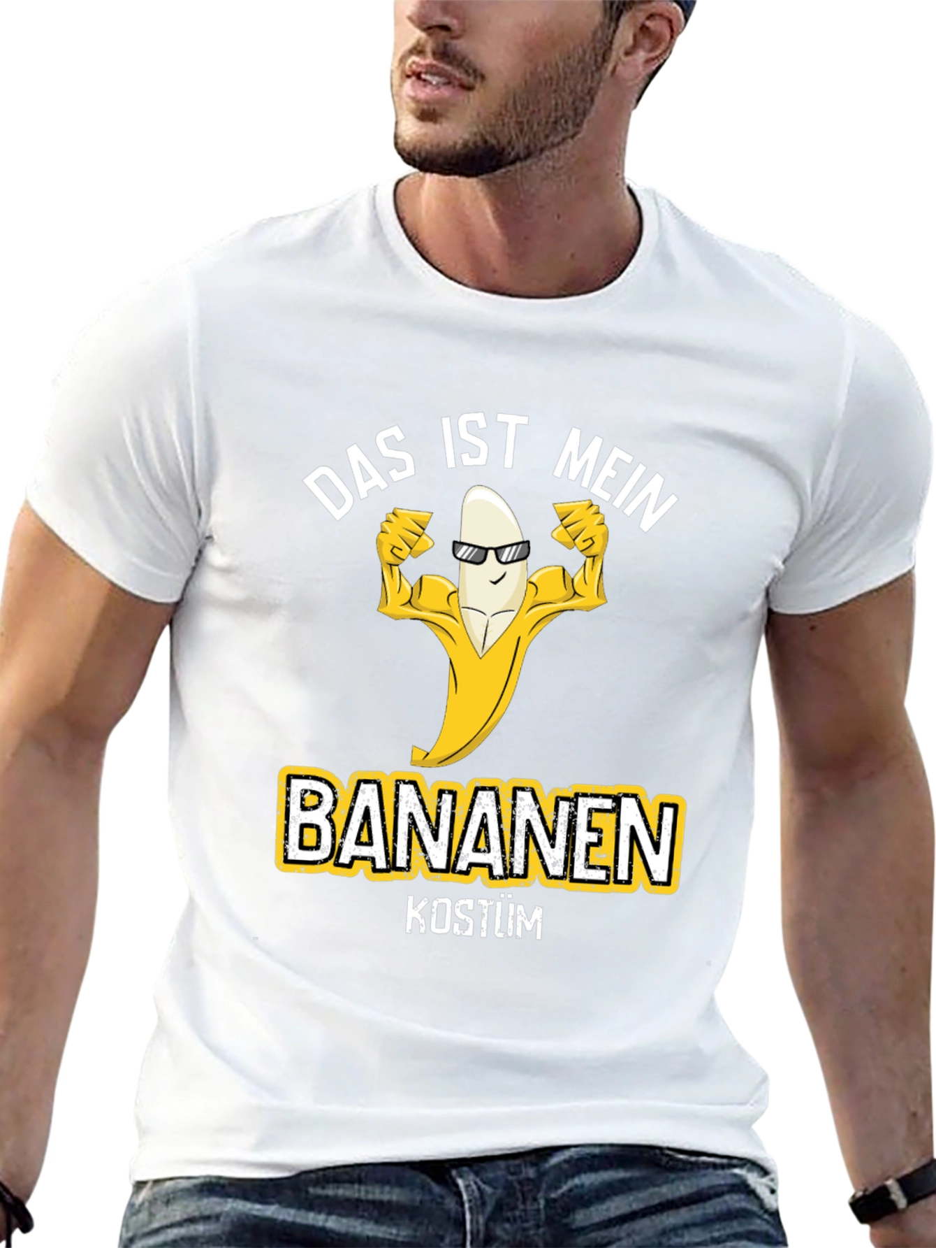 Banana Costume T-Shirt - Funny German Tee