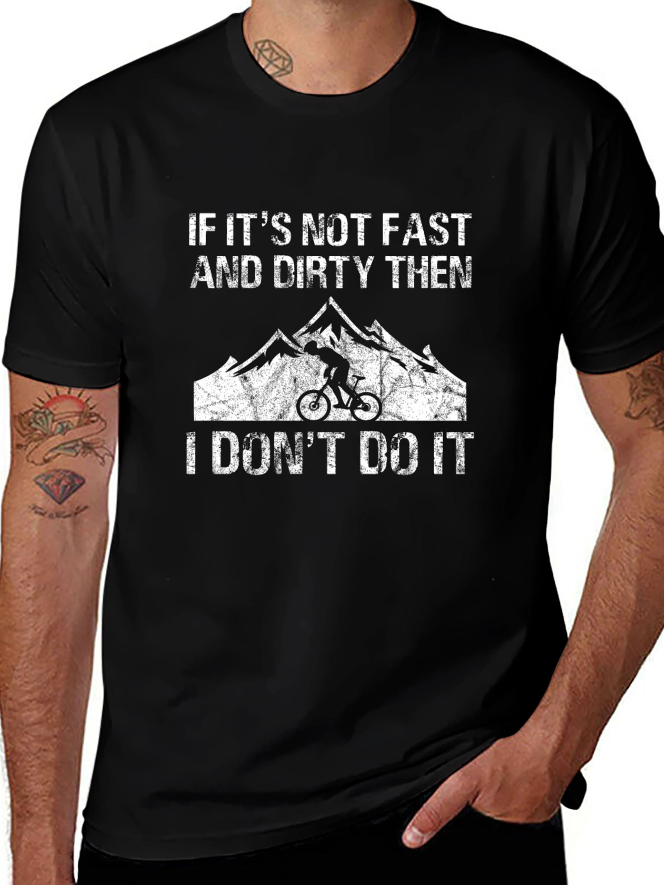 Fast and Dirty Mountain Bike T-Shirt
