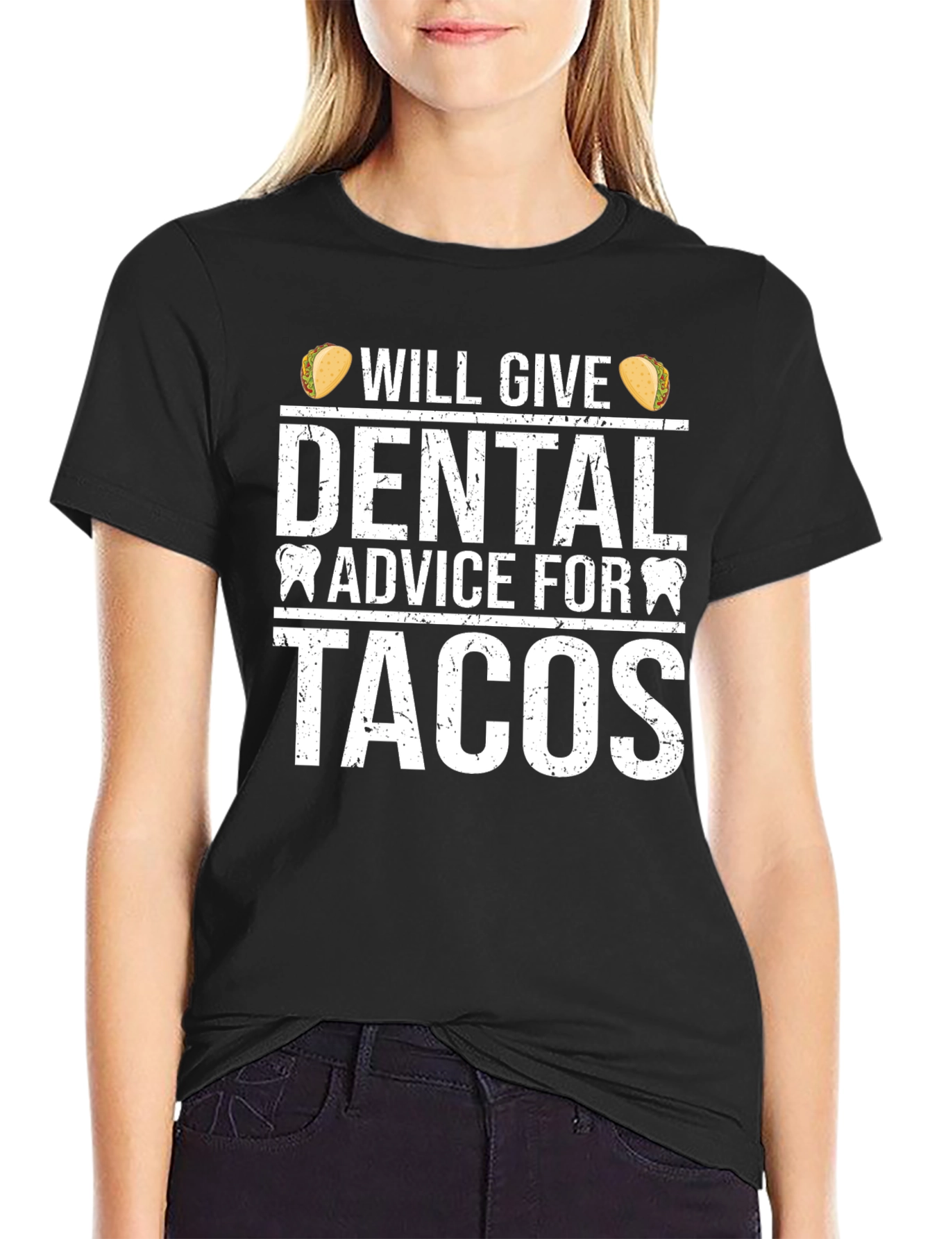 Dental Advice For Tacos Graphic T-Shirt