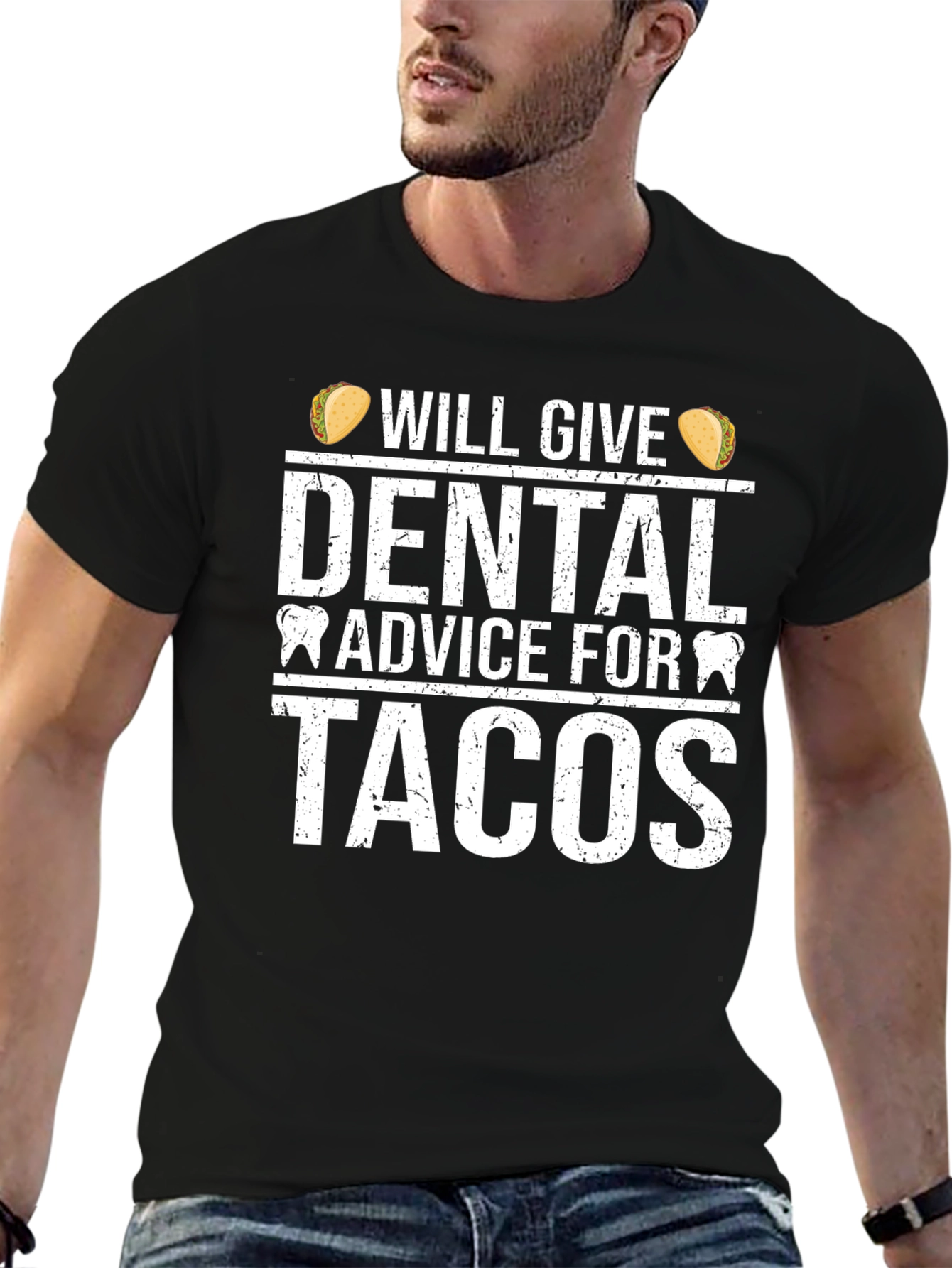 Dental Advice For Tacos Graphic T-Shirt