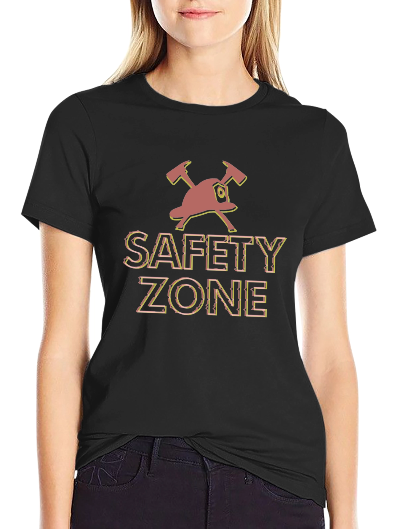 Safety Zone Black T-Shirt